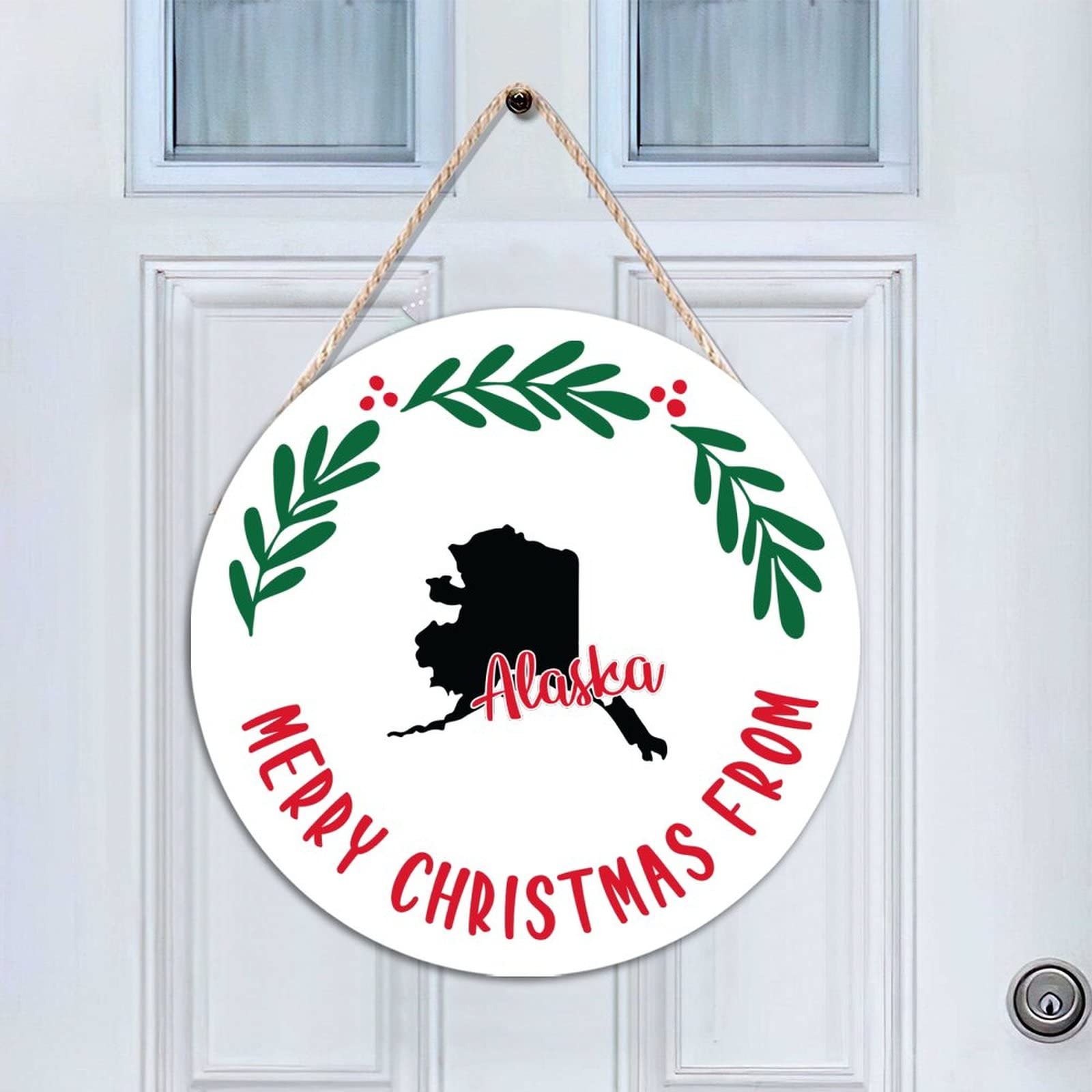 Pediments muraux à suspendre Joyeux Noël, l'idée cadeau idéale pour embellir le porche