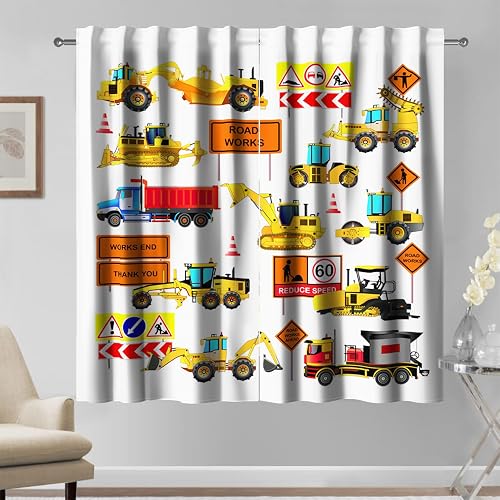 Kzzfqxb Cortinas Infantiles de 117x138cm 2 Paneles, con dise