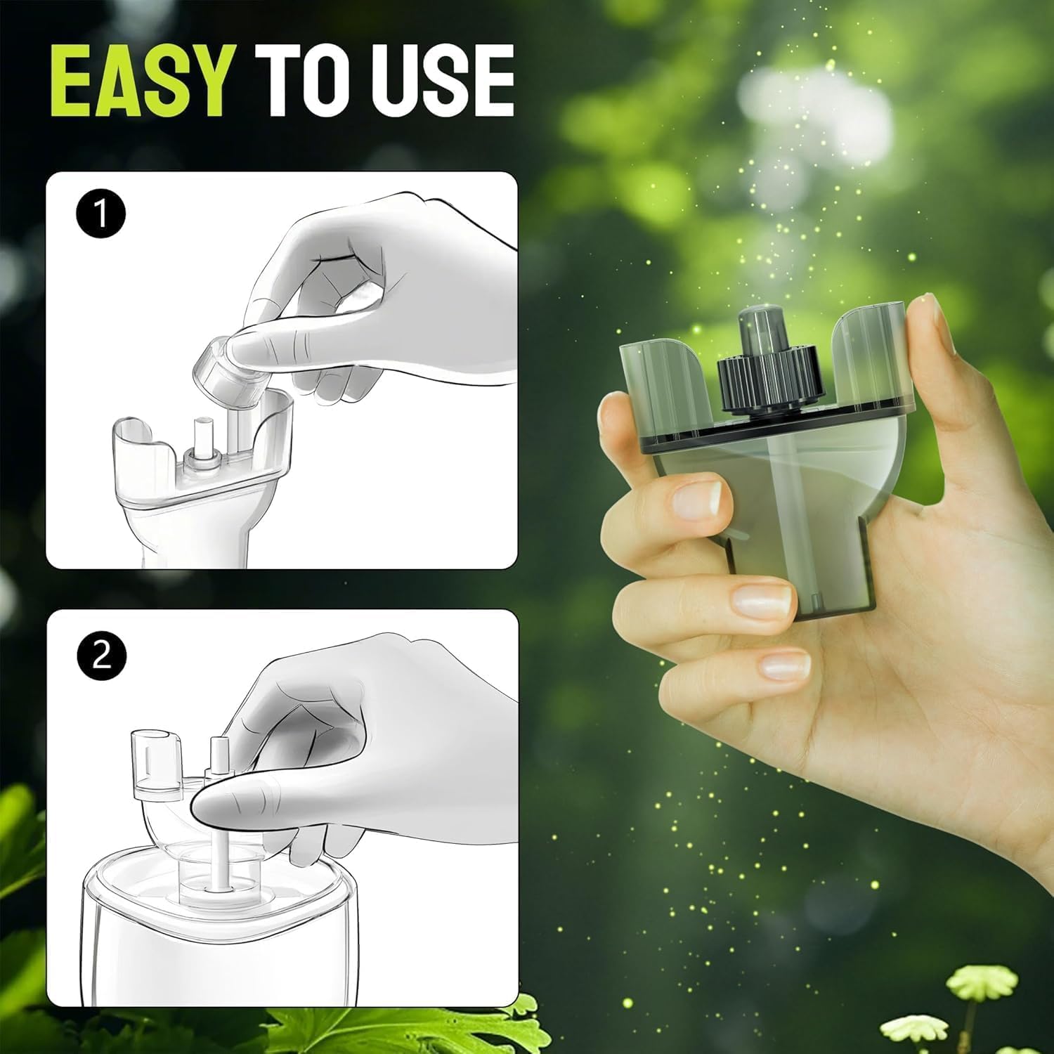 Mosquito Repeller Refills (4 Pack) – 160 Hours Total Protection – Heat-Activated Vapor Repellent for 20ft Zone – Odorless, No DEET or Spray – Compatible with E-Series & Radius for Patios, Camping