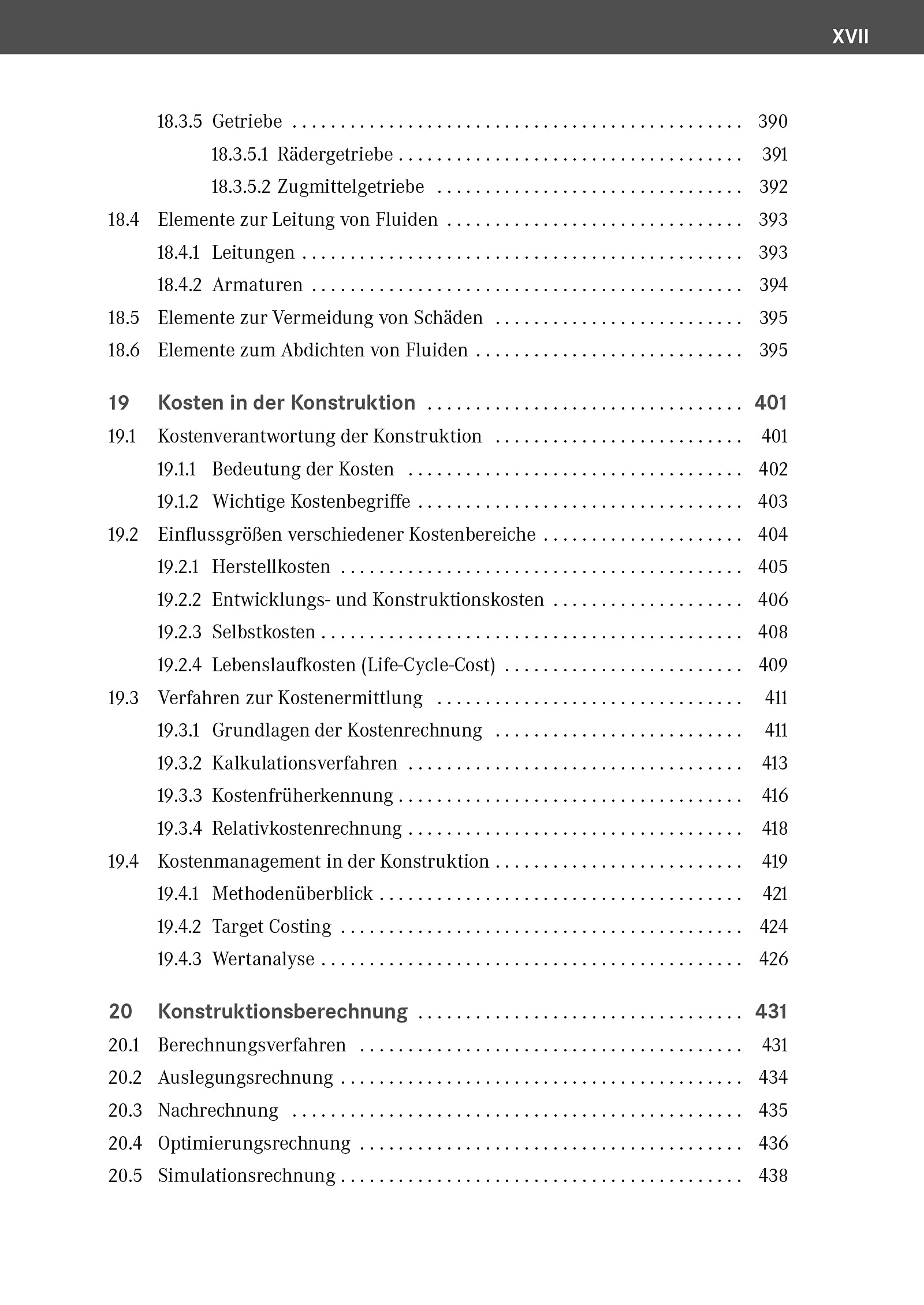 Taschenbuch der Konstruktionstechnik