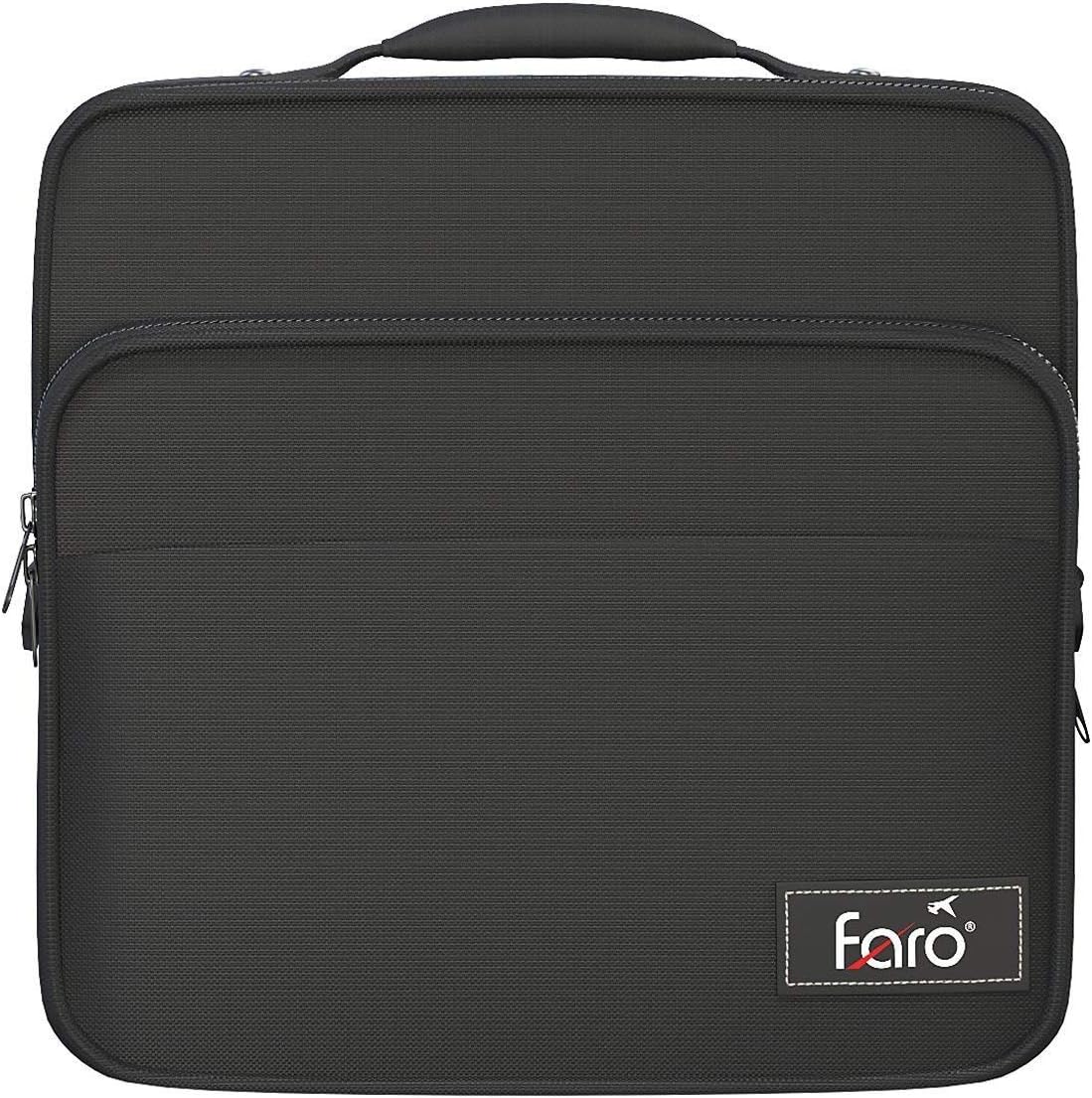 FARO Premium Luxury Aviation Headset Carry Bag - Black