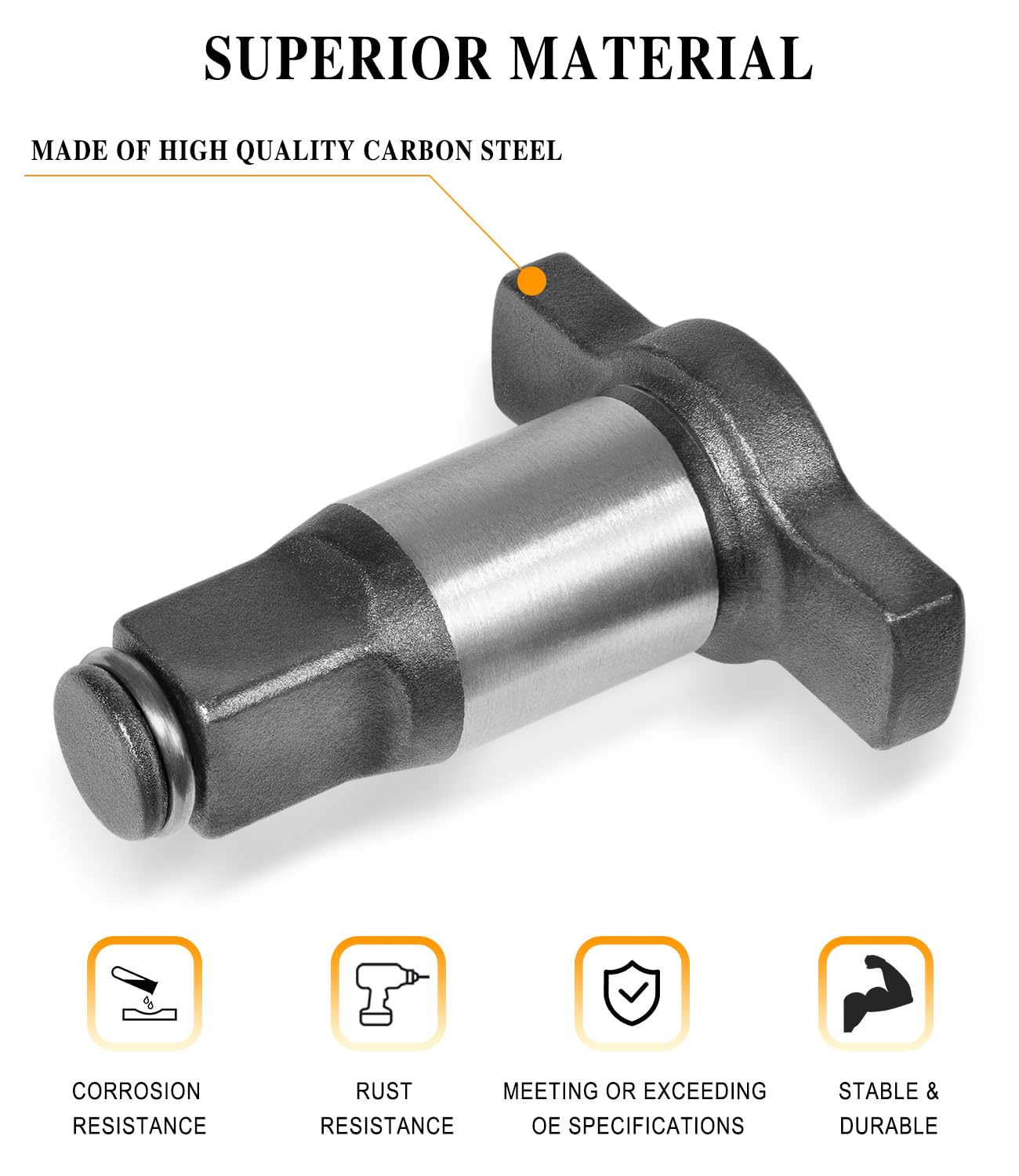 N415875 1/2'' Replacement Impact Wrench Anvil Assembly Fit for 18V
