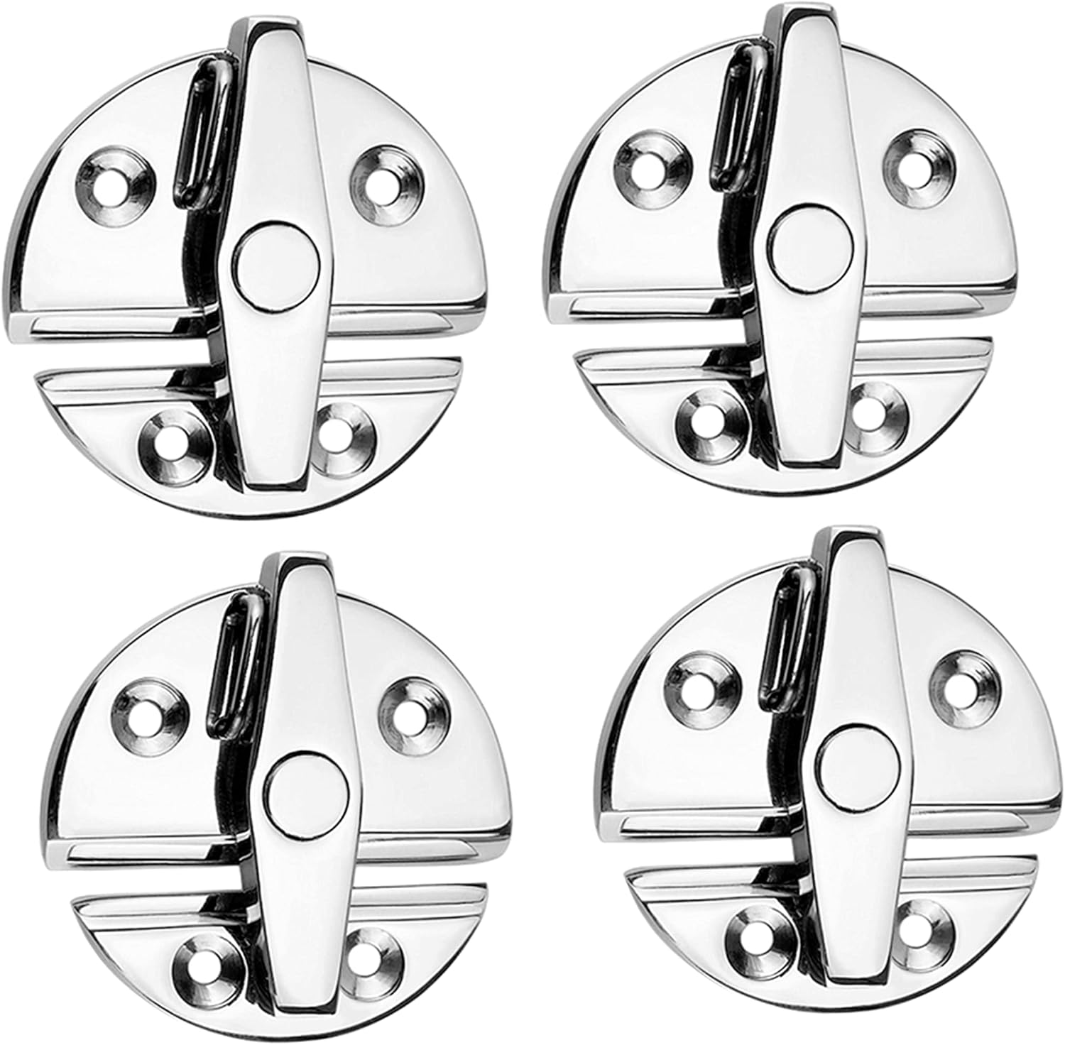 HAIWEN 1/2/4PCS Stainless Steel 316 Boat Door