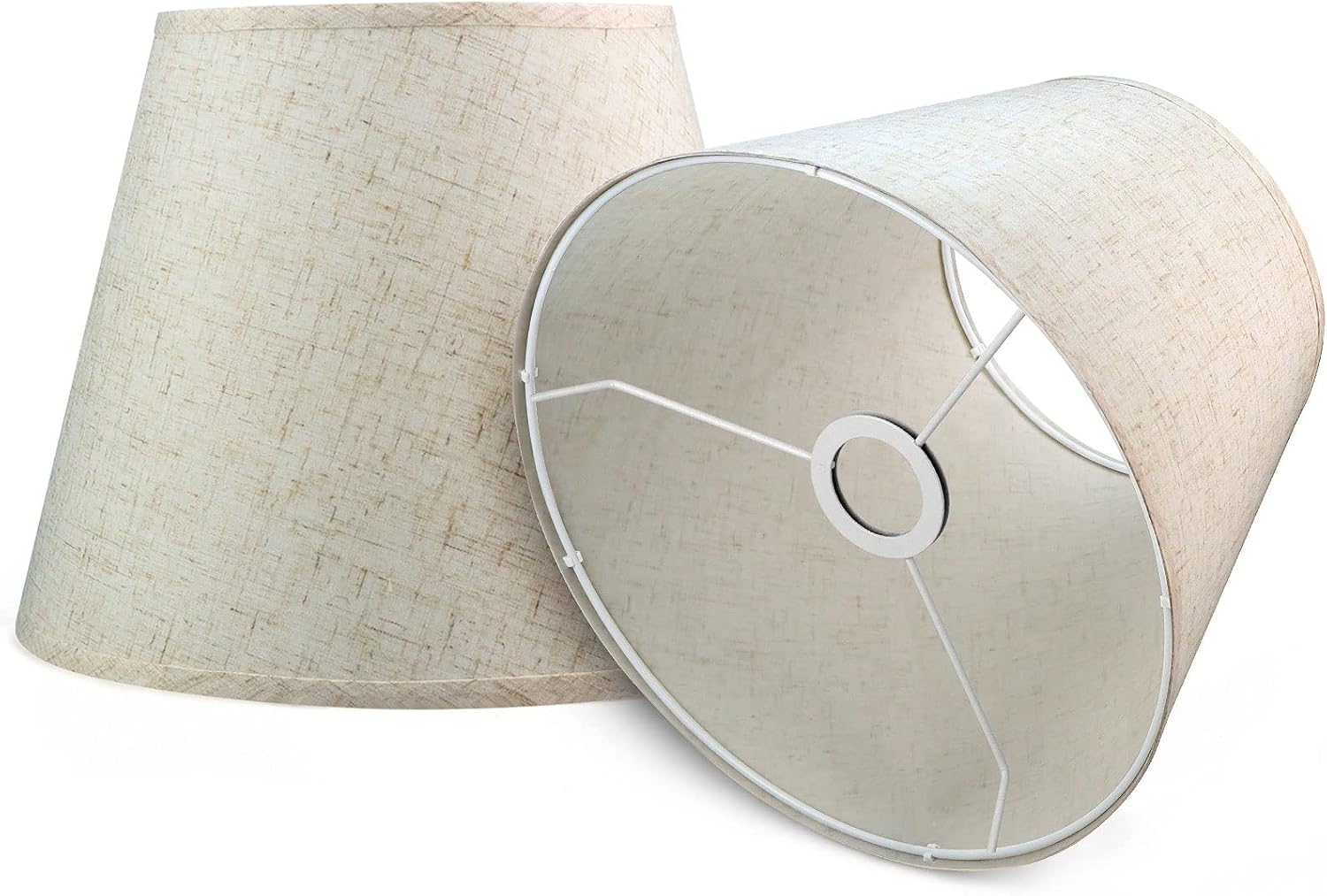 Fabric Lamp Shades for Table Lamps and Floor Light, Medium, 7.9" Top x 12" Bottom x 9.5" High