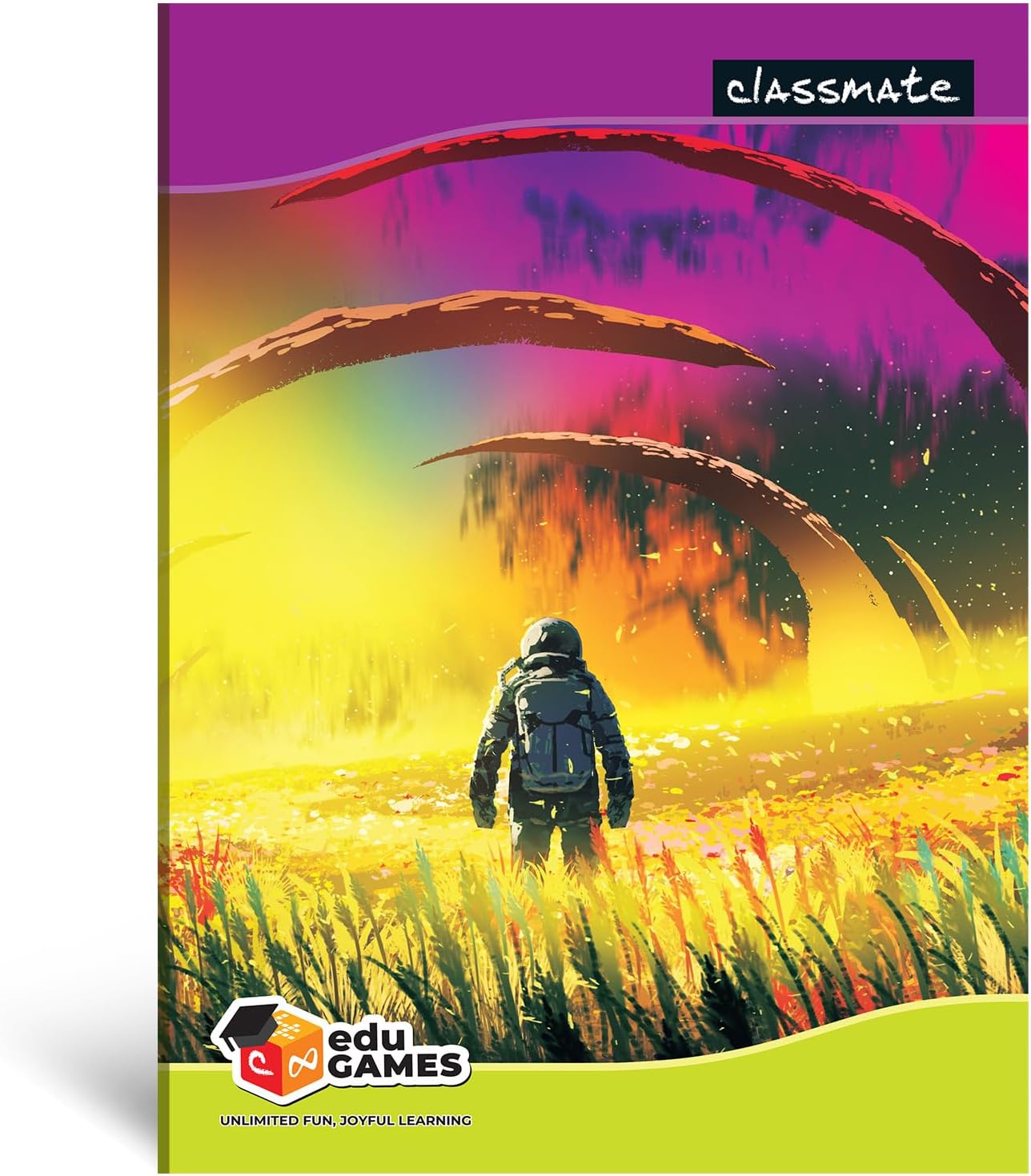 Classmate LongBook | 172 Pages | Single Line | 29.7cm x 21cm | Pack of 3 | Ruled Notebook for School Students