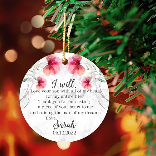 Vista 32 de Adorno de Navidad personalizado para inauguración de la casa, regalo para propietario de una casa nueva, nuevas aventuras, nuevos recuerdos, adorno