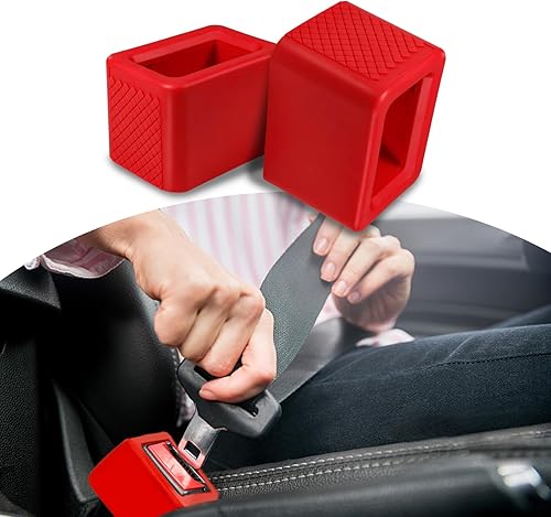 2 soportes para hebilla de cinturón de seguridad de automóvil, soporte de correa de asiento de automóvil, soporte de cinturón de seguridad de