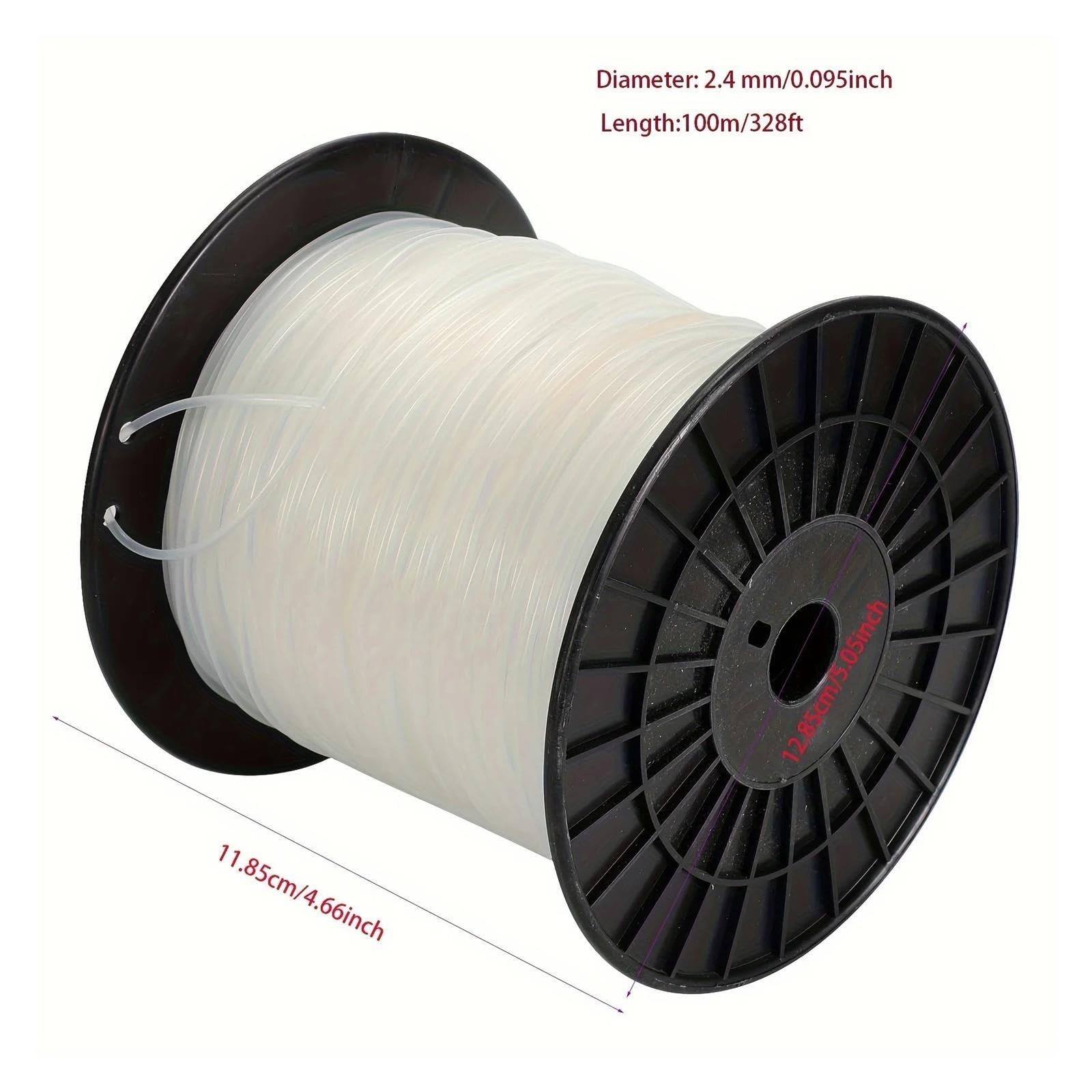 Filo for decespugliatore in nylon da 100 m