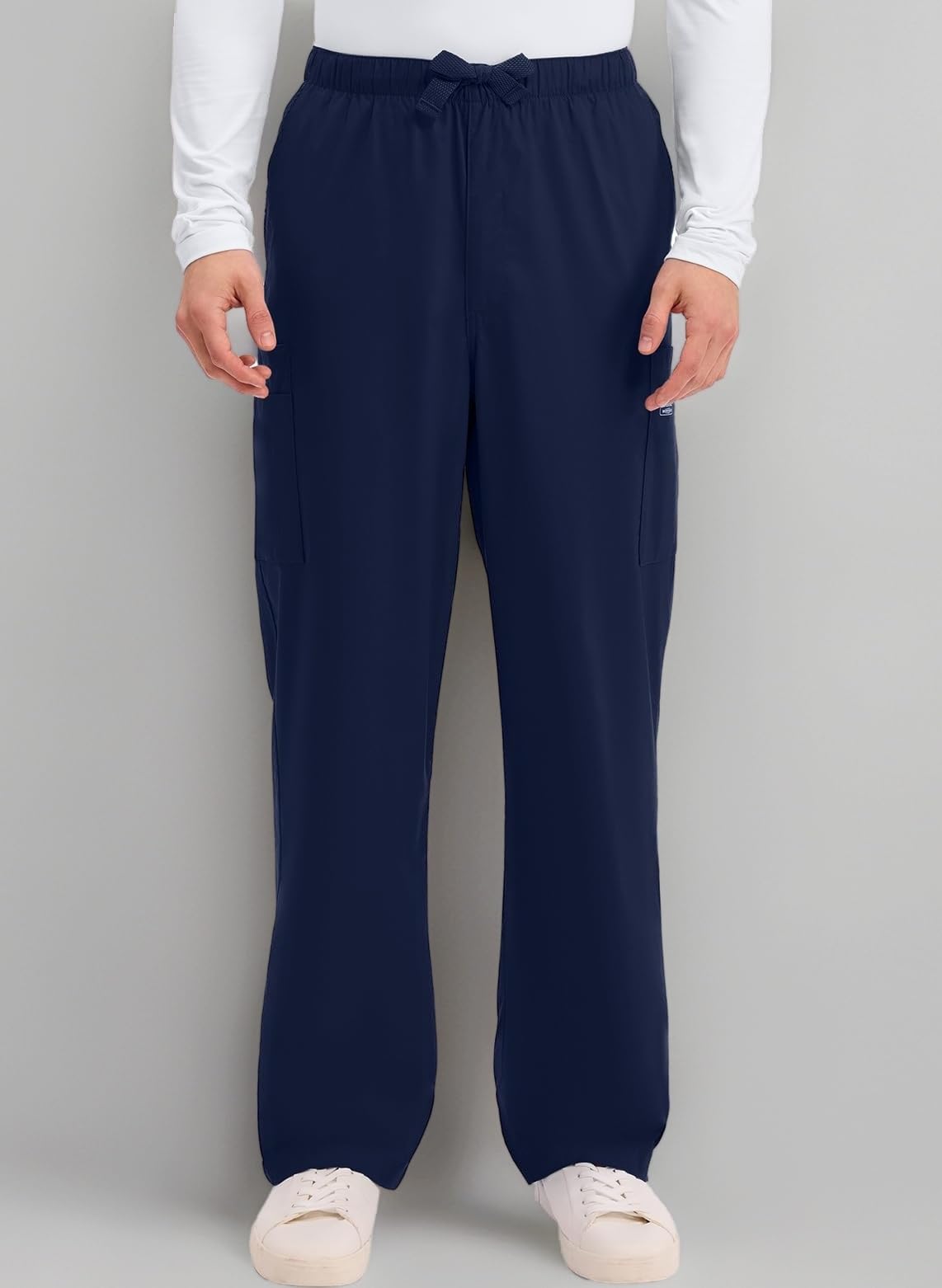 Men's Ww Core Stretch Men's Drawstring Cargo Scrub Pant Medical Scrubs Pants