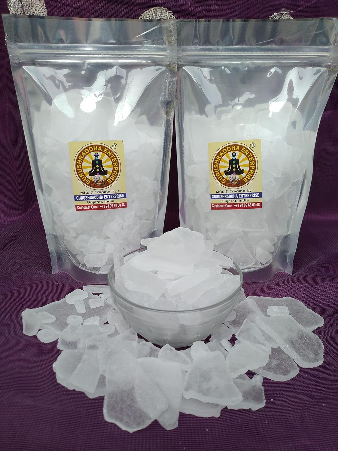 Bhimseni Camphor Desi Kapoor Pure Kapur Purifying & Pleasant Fragrance for Pooja Hawan Natural Camphor. 100Gm.1 Pack.