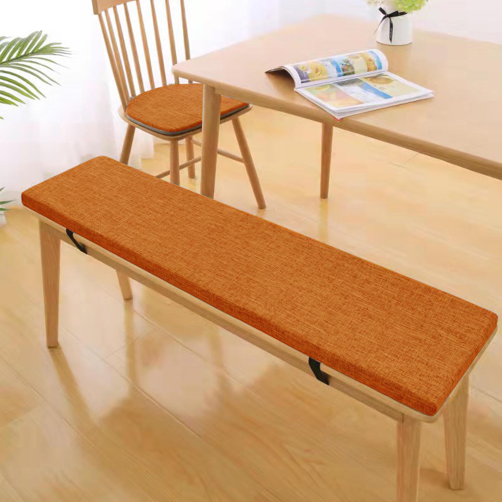 Coussins de banc de salle à manger haut de gamme et imperméables pour intérieur