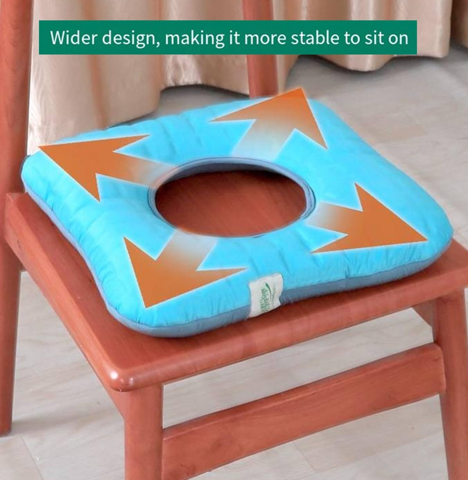 Cojín Antiescaras para Glúteos, Cojín para Aliviar La Presión En La Cadera, Hemorroides Perso Cojín De Gel para Decúbito para Silla para Hemorroides para Pacientes Mayores, Encamados