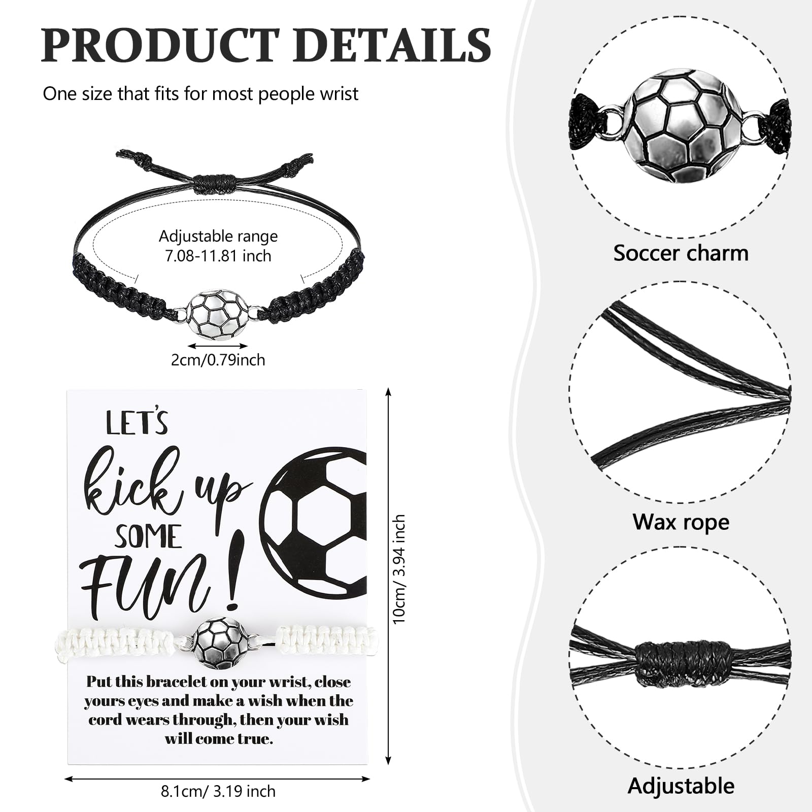 Atlanta Falcons Classic NFL Football Bracelet