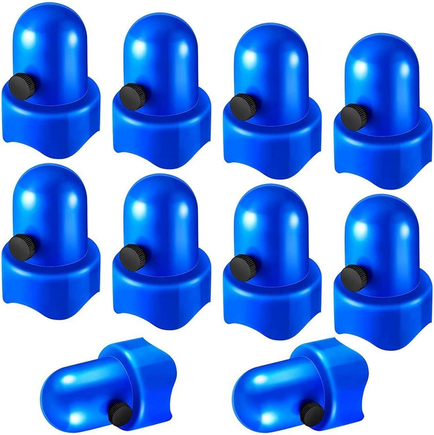 TFG - Ttfd Durable Thickened Trampoline Enclosure Pole Cap with Screw Thumb, for 1.5 Inch Diameter Trampoline Pole Accessories