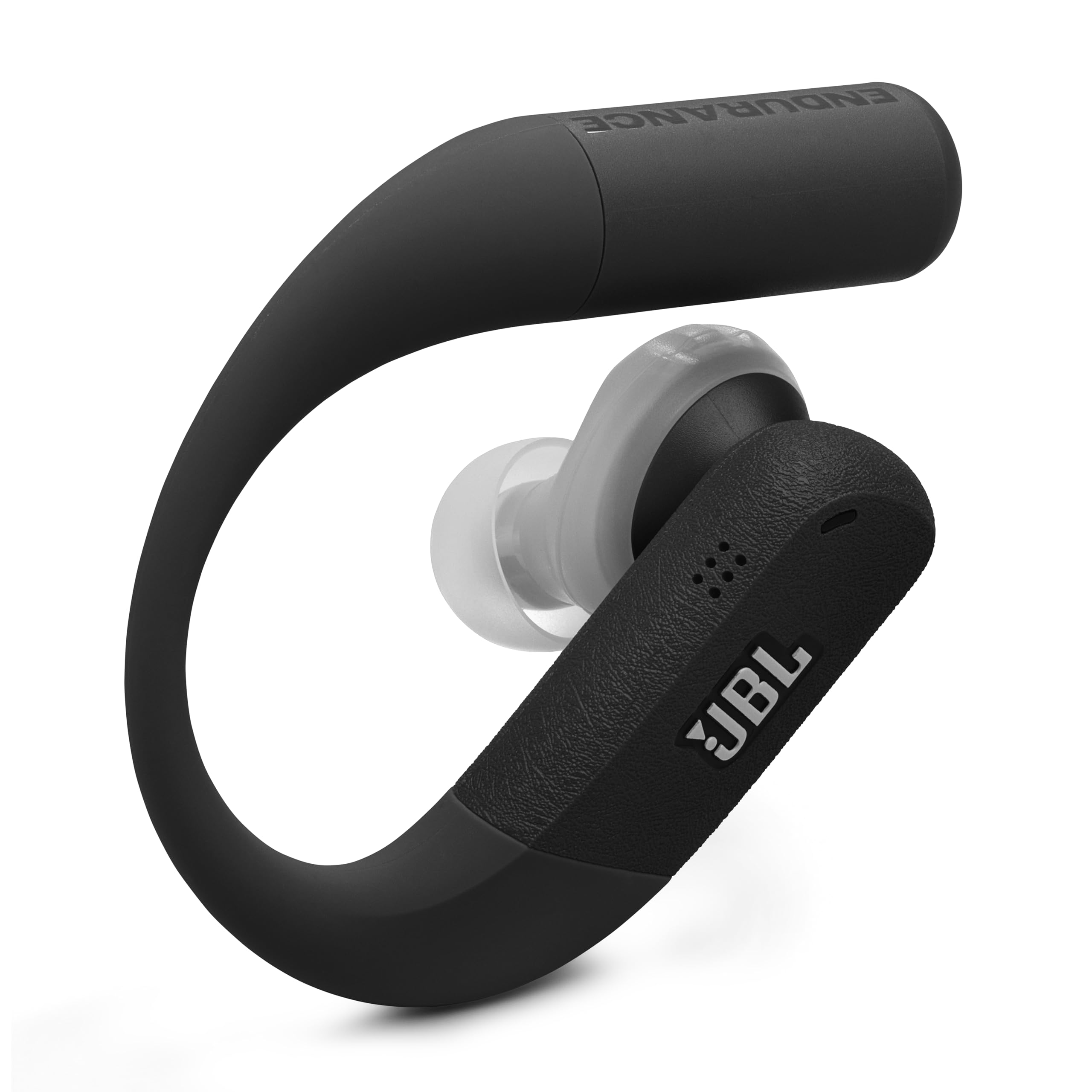 JBL Endurance Peak 4 - True Wireless Noise Cancelling Sport Earbuds, Up to 48Hrs Total Playback, Water & dust Proof (IP68), Secure fit with TwistLock™ Design, & 6 mics for Perfect Calls (Black/Grey)