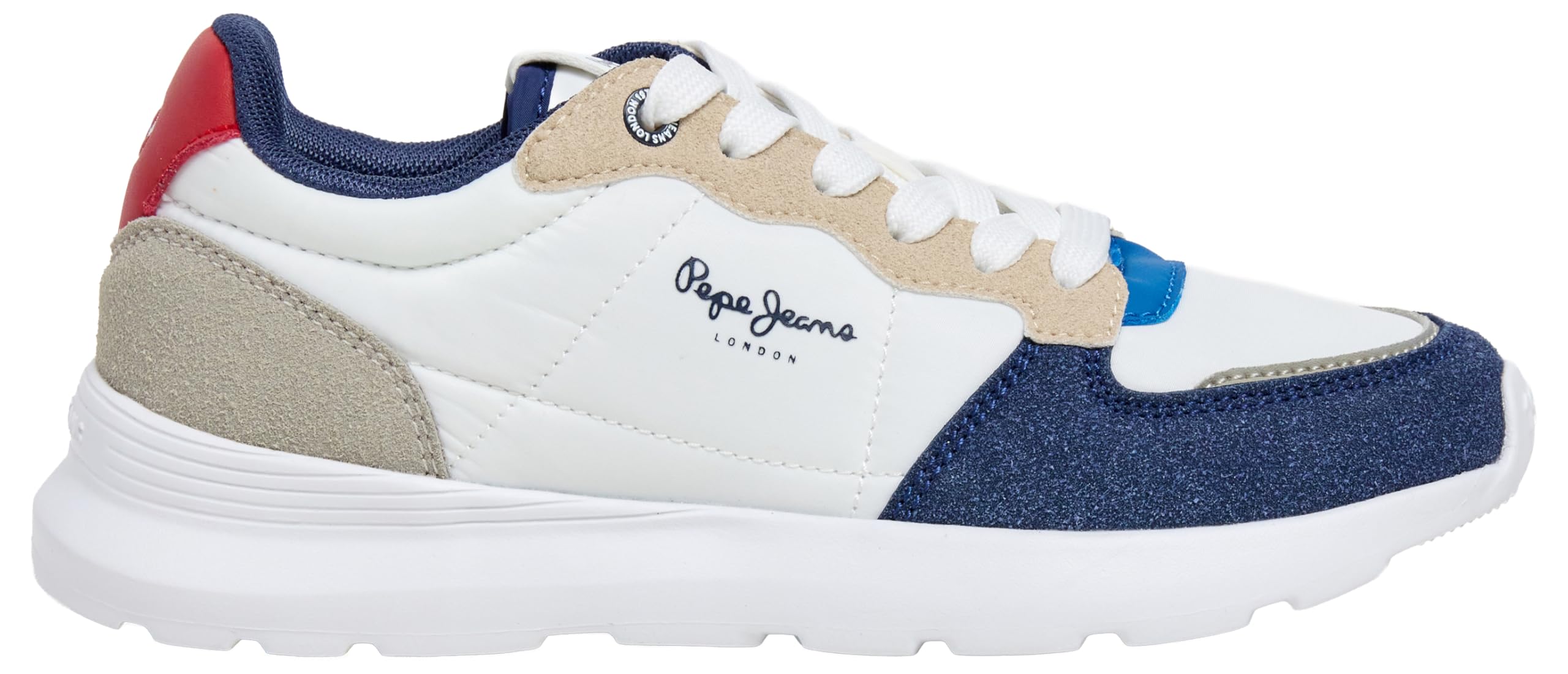 Pepe Jeans Teagan BASS B Sneak, Blue (Dark Blue), 4 UK
