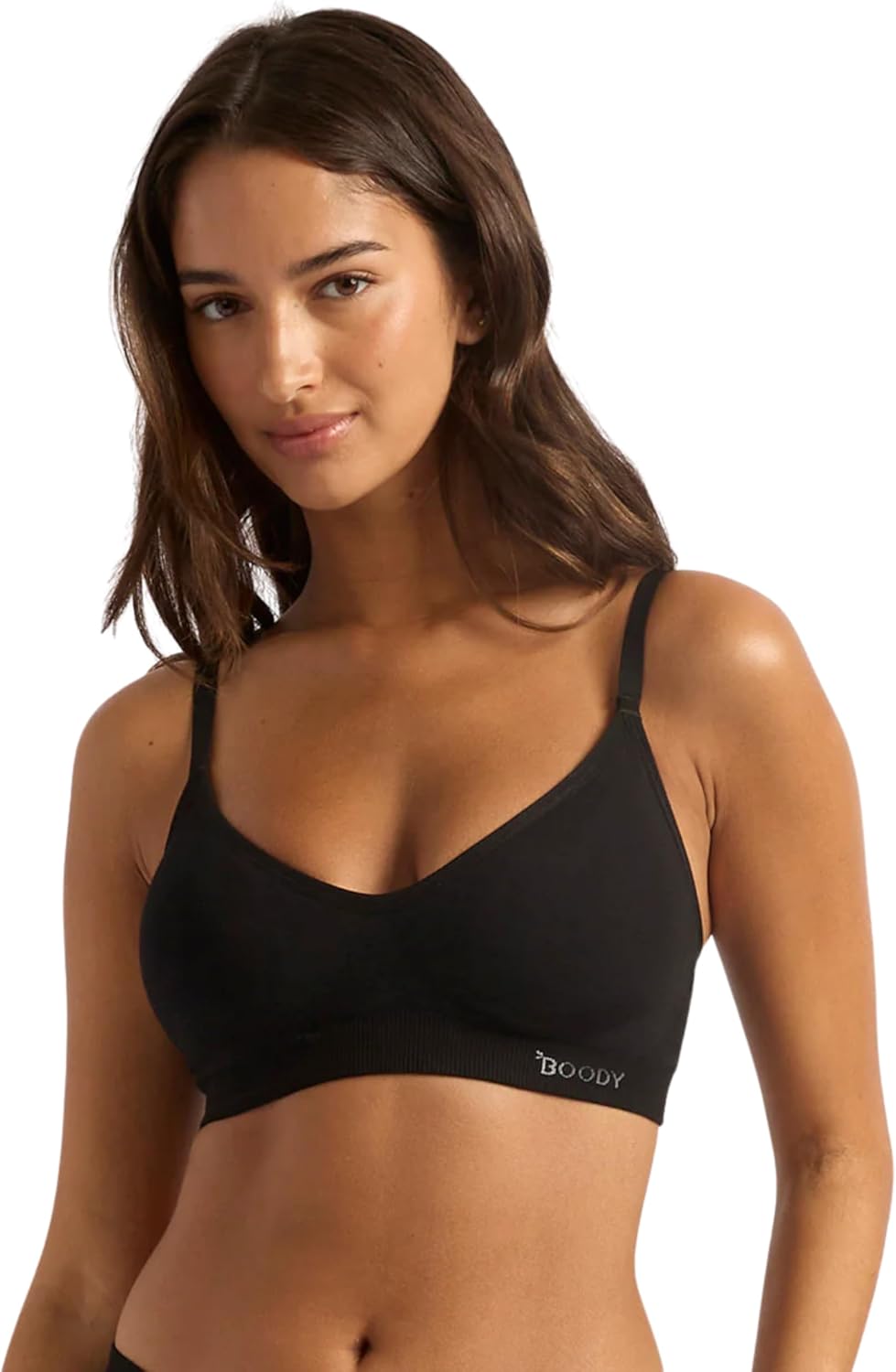 Boody - Wireless T-Shirt Bra -Seamless -Padded Cups -Adjustable Straps -Bamboo Viscose -Perfect for B-DD Cups -Supportive Fit