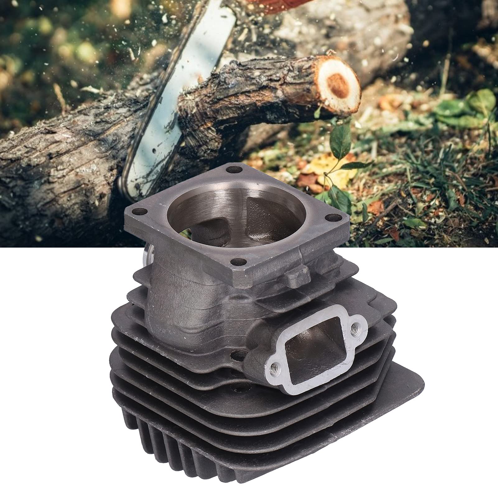 Zestaw uszczelek tłoka cylindra. Trwały zamiennik z aluminium i żelaza do piły łańcuchowej MS460 046