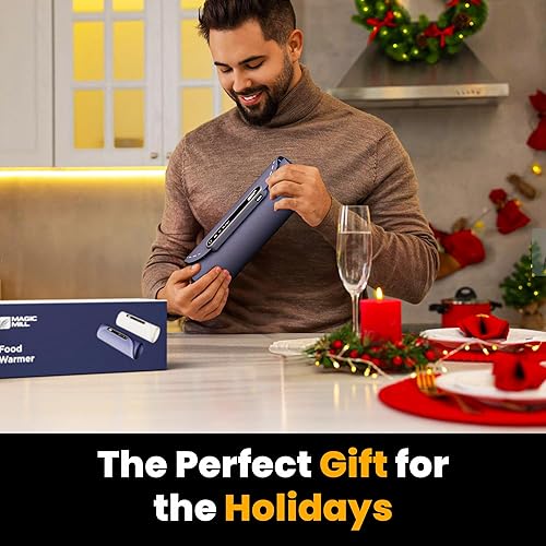 Miniatura 7 de Magic Mill Tapete de calentamiento para alimentos  Bandeja de calentamiento eléctrica XL premium, 3 niveles de temperatura, superficie de silicona
