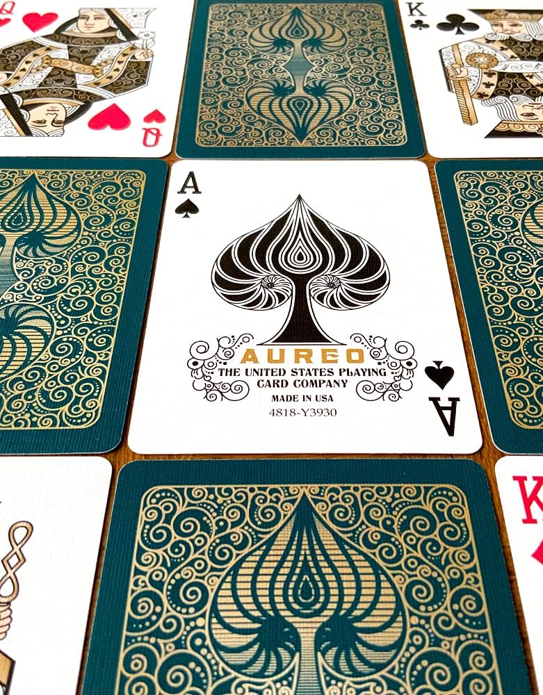 Bicycle Aureo Gold Playing Cards