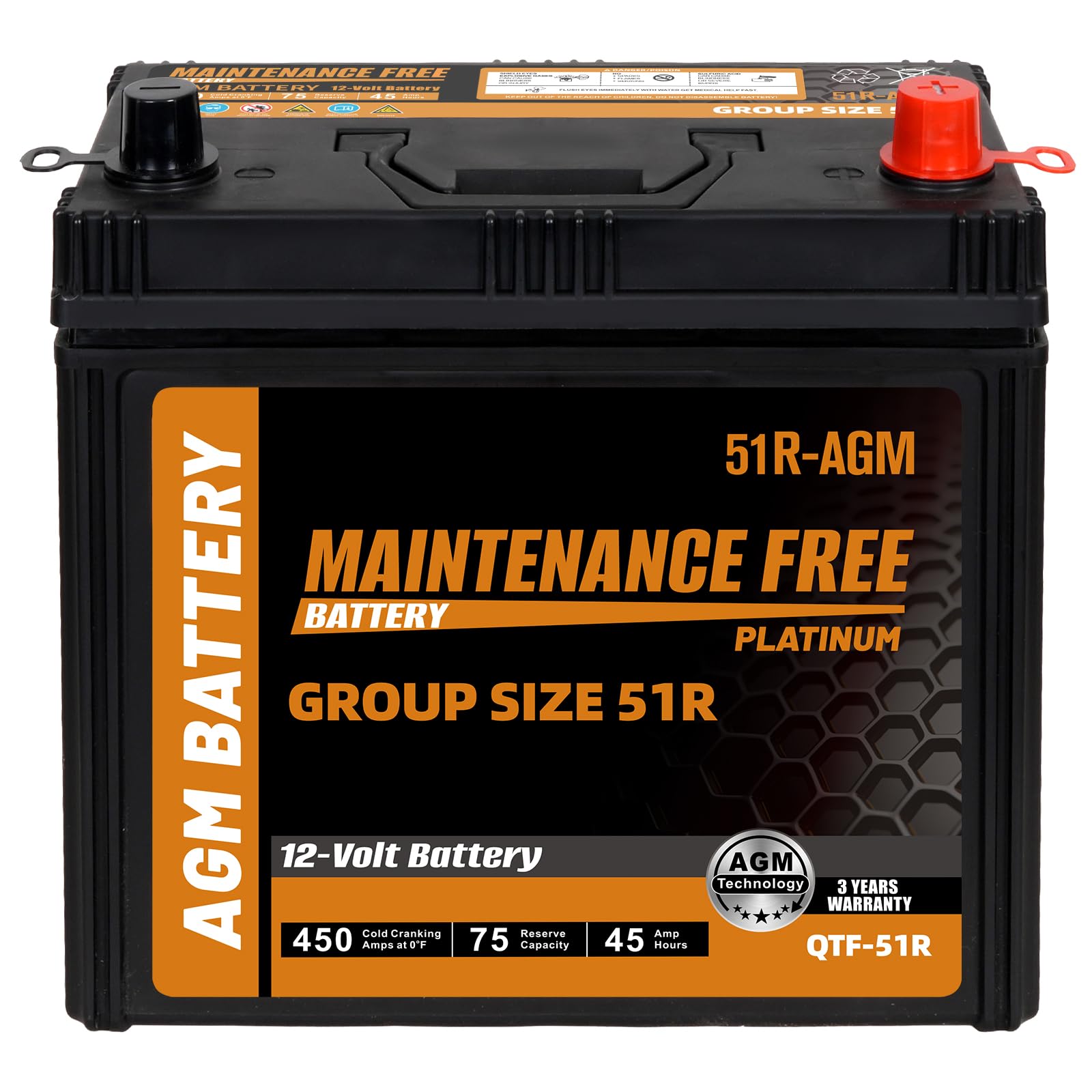 Autocessking Group Size 51R AGM