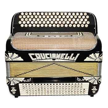 Crucianelli アコーディオン 青 7536 - Robin's Egg Blue Crucianelli Castelfidardo PIano