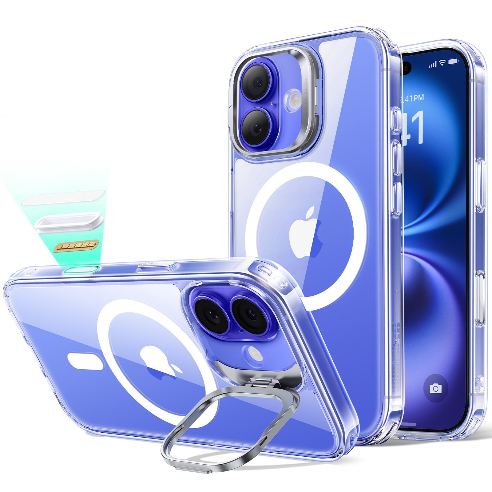 【デザイン受賞シリーズ！】ESR iPhone 16 ケース MagSafe対応…