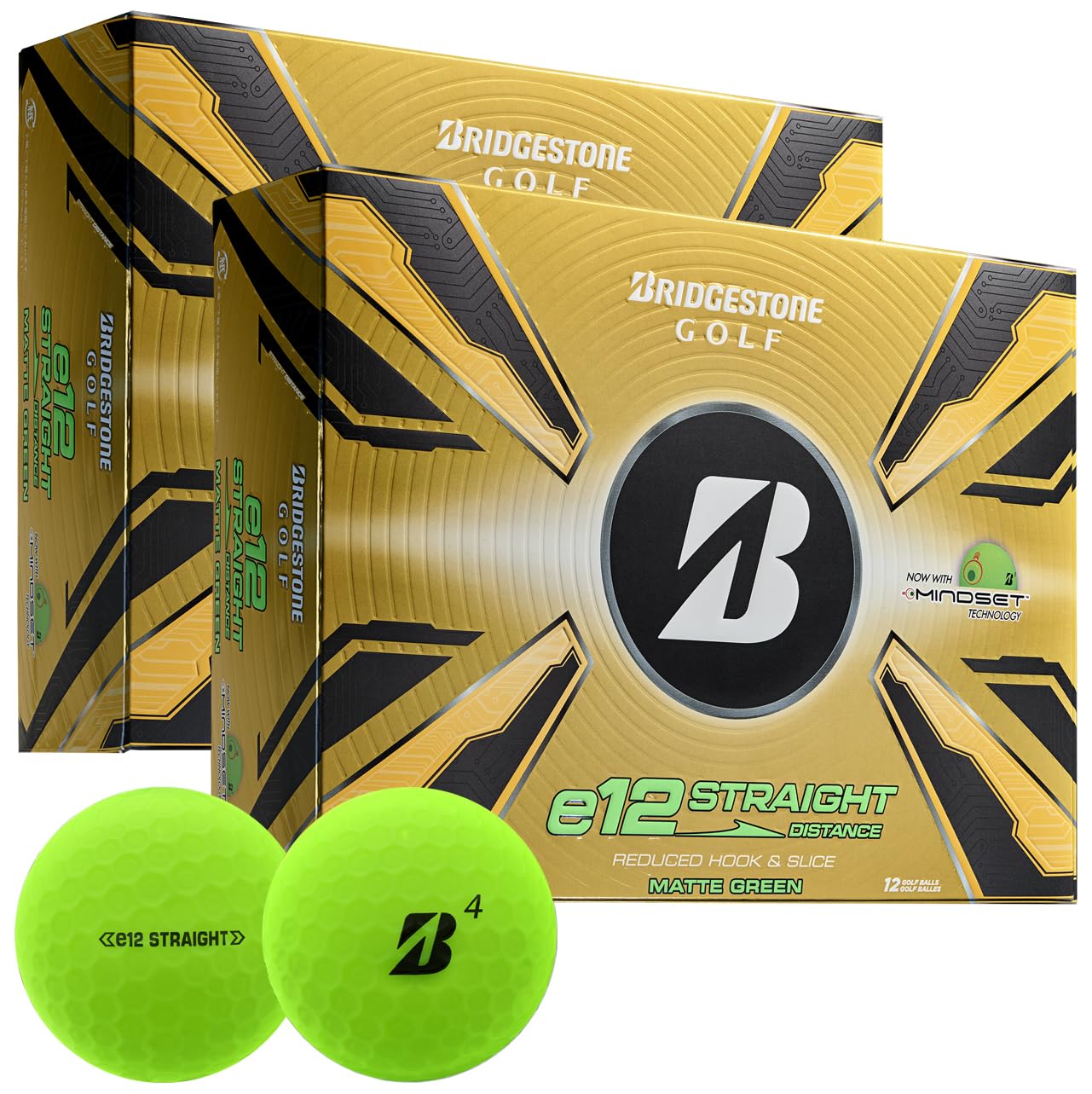 【新品・未使用】Bridgestone Golf ball e12マッドグリーン Amazon | ブリヂストンゴルフ e12 ストレート マットグリーン ダブル