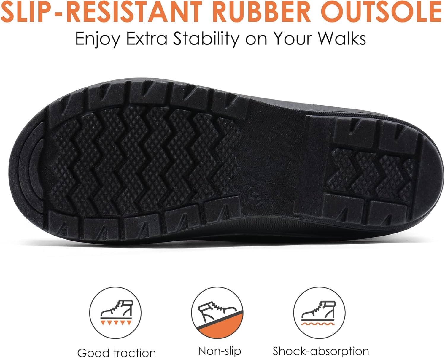 DREAM PAIRS Women's Warm Faux Fur Lined Mid Calf Winter Snow Boots 8 Black-new