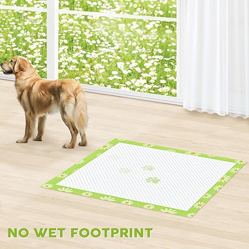 Miniatura 3 de CROCI Almohadillas para cachorros con fragancia de margarita, extra grandes, 30 x 36 pulgadas, almohadillas para orina para perros, almohadillas