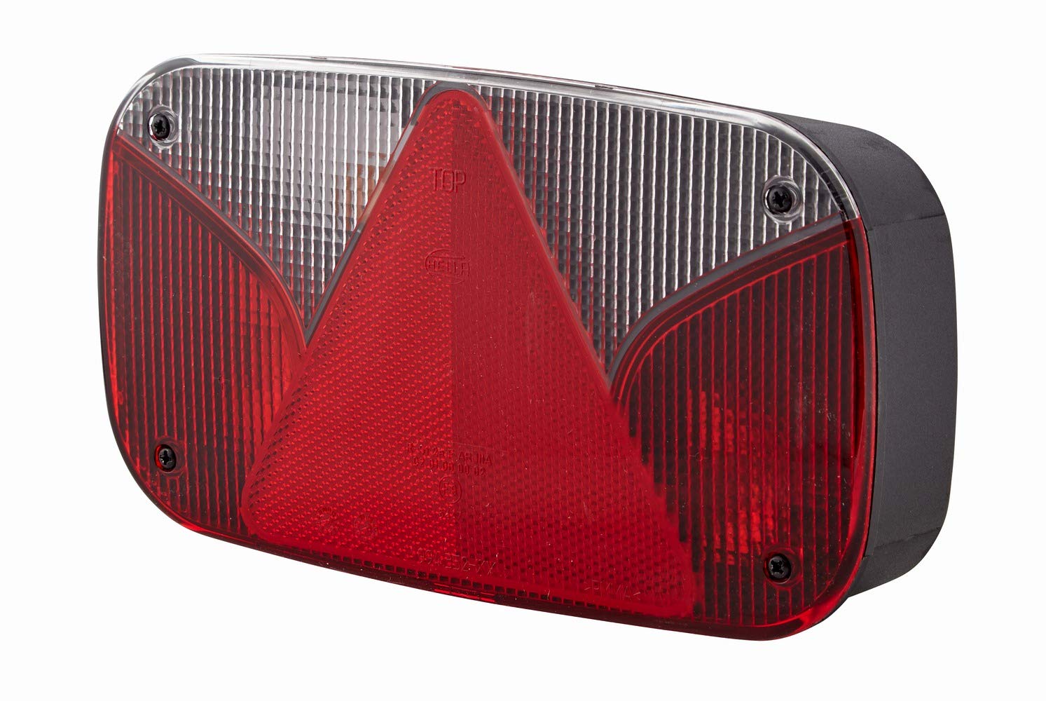 HELLA 2VA 998 232-251 Rearlight - Bulb - 12V - Bolted/mounting - Lens Colour: White / Red - Plug: Protected contact plug - left - Quantity: 1