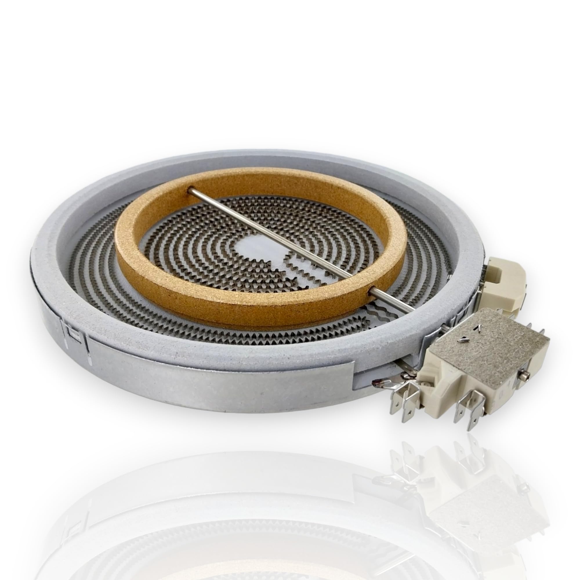 DL-pro Zweikreis Strahlheizkörper 210/135mm 2200/1000W 230V für Bosch Siemens Glaskeramikkochfeld