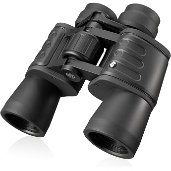 Bresser binoculars1151050 Hunter 10 x 50 8x magnification 682 g light suitable for people who wear glasses blue full coating BK7 glass 133 m field of view