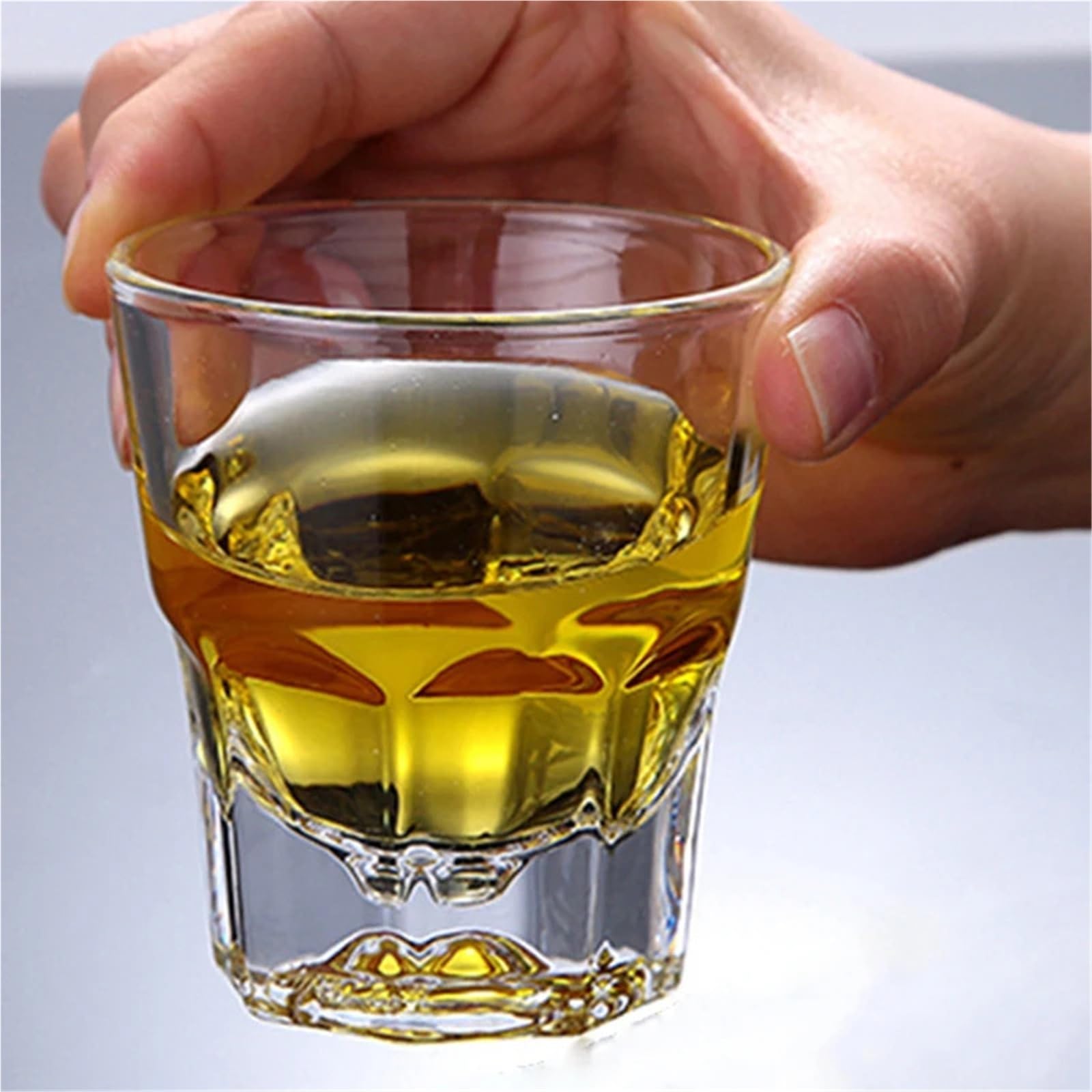 Bicchieri da vino in vetro 145 ml liquore con fondo spesso Bicchiere birra Per liquori o acqua