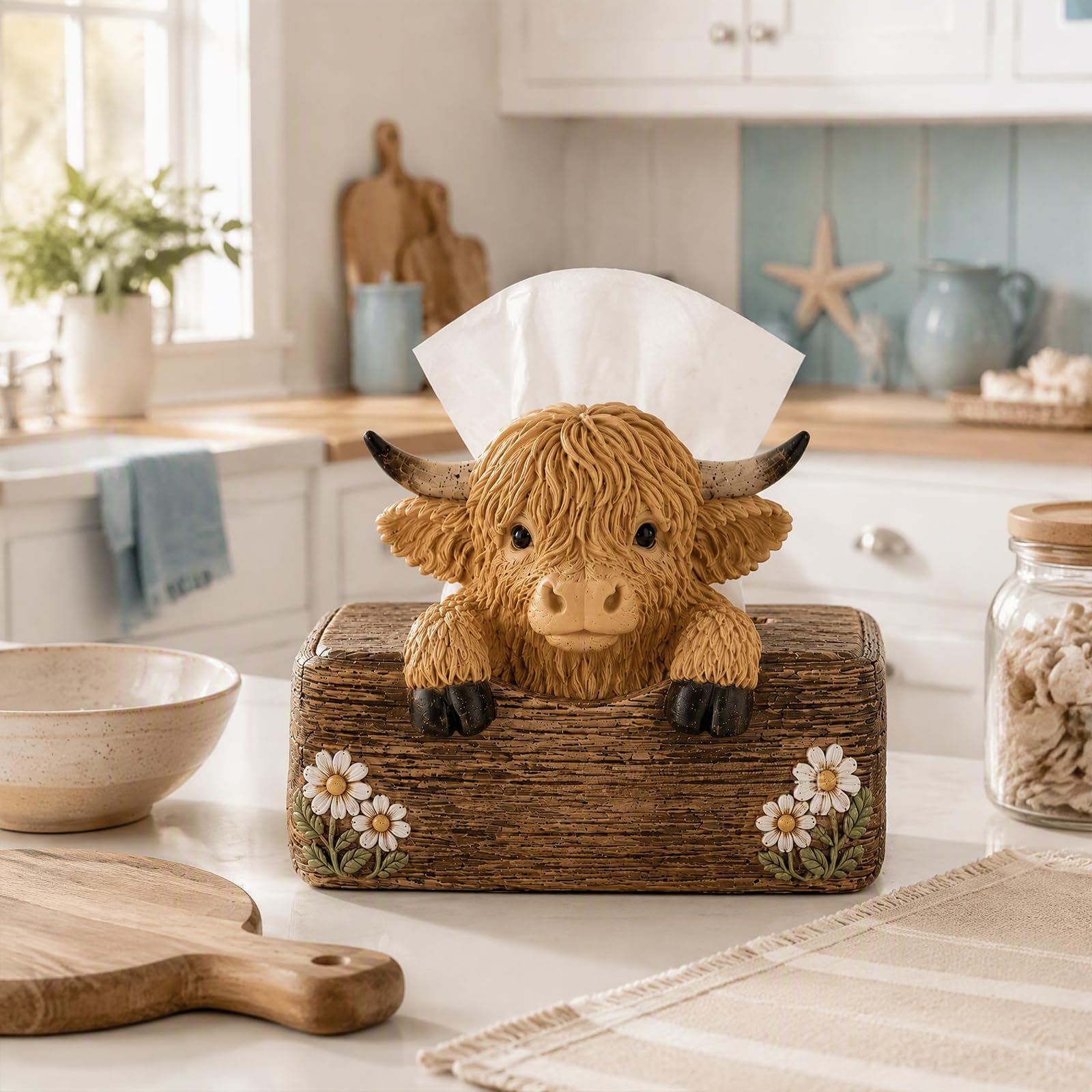 Generic Highland Cow Sale & Pepper Shaker Set per Farm (2pcs)