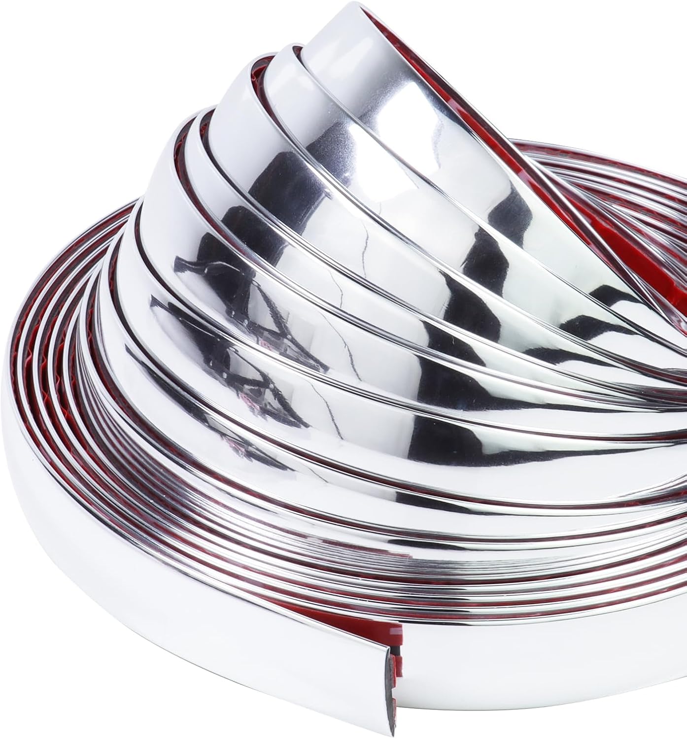 Cowles 1" Custom Chrome Molding and Trim, All Chrome Universal Body Side Molding for Cars, Trucks, suvs, and Trailers (30 Foot)