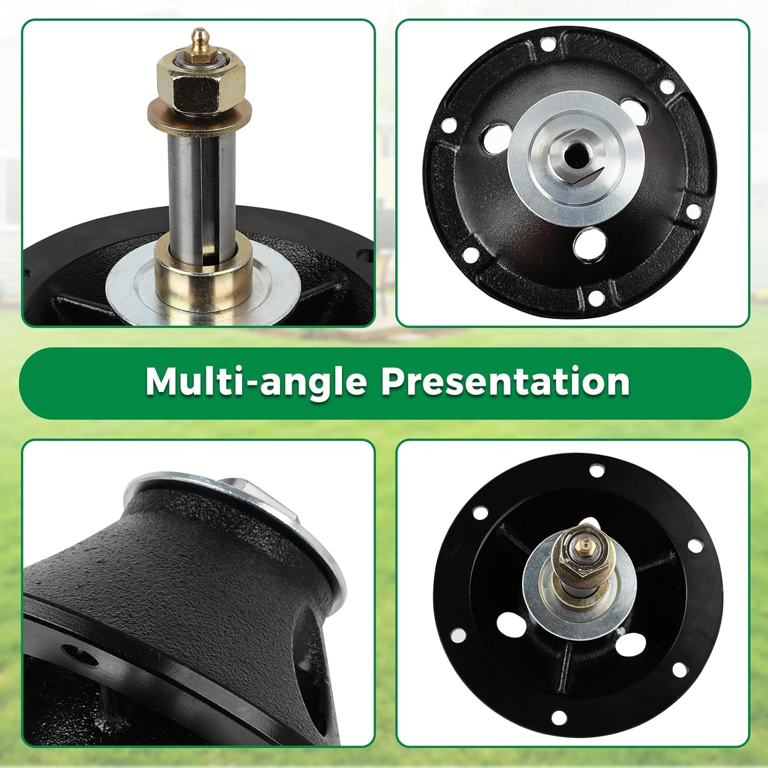 5104744 Spindle Assembly Compatible with F erris Mower 52" 61" Deck Mowers, Lawn Mower Blade Drive Spindle Compatible with SRSZ2 IS2100Z Series, Replacement for 5104744YP