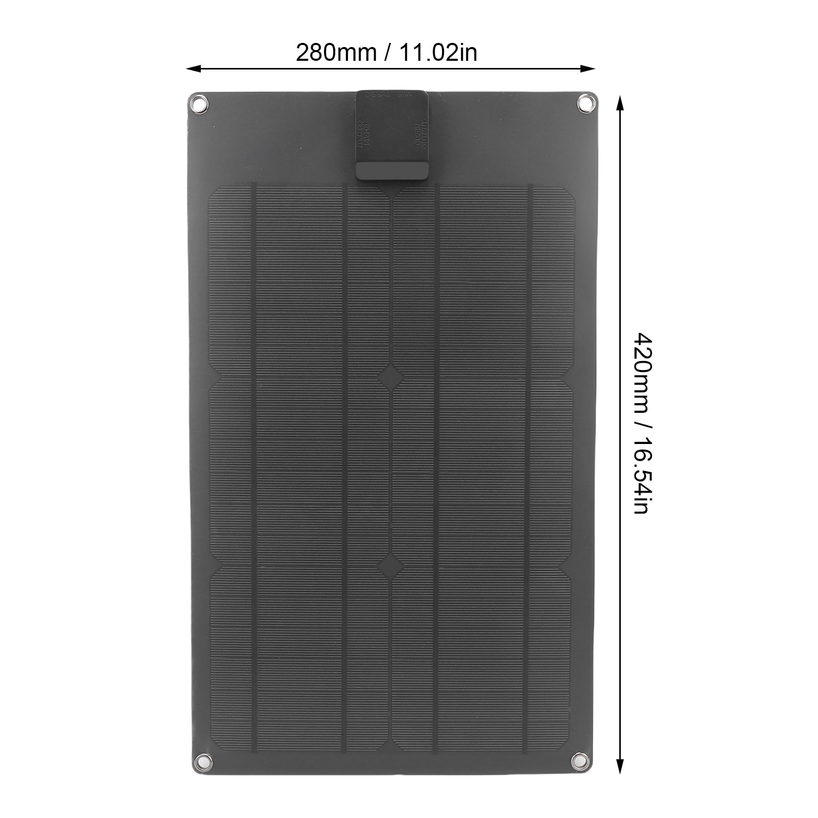 Fafeicy Manutentore del Caricabatteria Pannello Solare 30 W con Controller di Carica Intelligente Aggiornato per Batteria 12 V per Moto, Barca per Auto