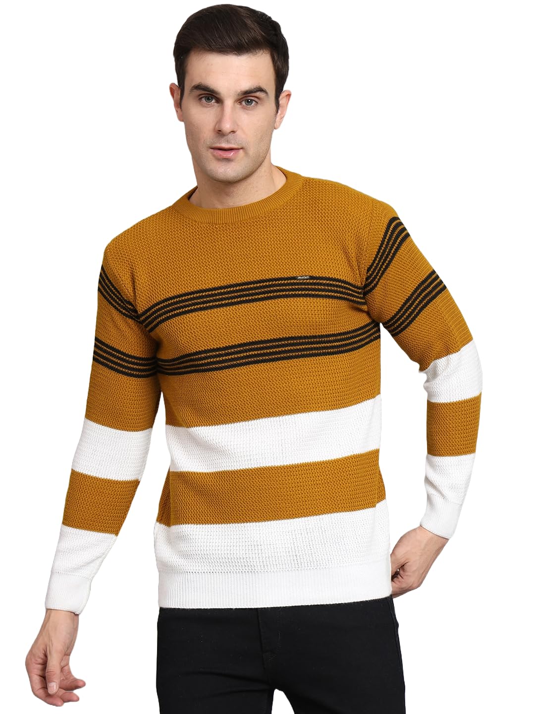 ewools Men's Winterwear Woolen Striped Cardigans Sweaters-picture-19
