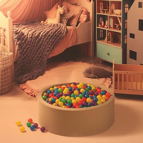 Miniatura 8 de GOGOSO Pelotas de Piscina de Pelotas para Niños Pequeños, Pelotas de Juego de Plástico para Bebés, Pelotas Suaves de Colores Pastel para Niños No