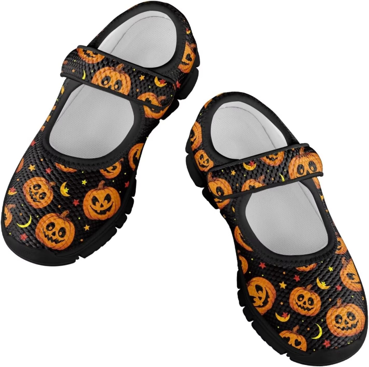 PinUp Angel Girls Comfortable Round Toe Slip On Shoes Soft Retro Mary Jane Flats School Walking Shoes
