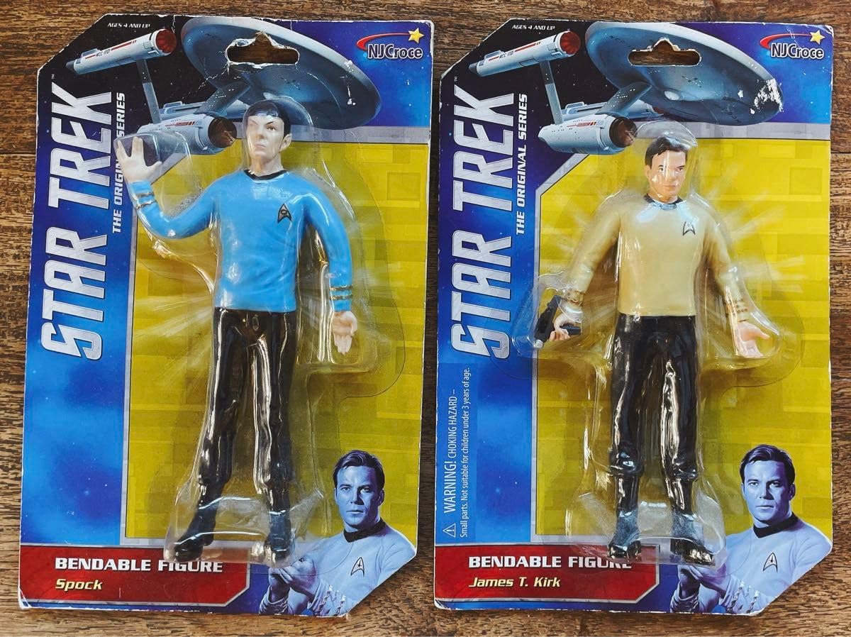 『スタートレック』アクションフィギュアセット　カーク＆スポック スタートレック』アクションフィギュアセット カーク＆スポック