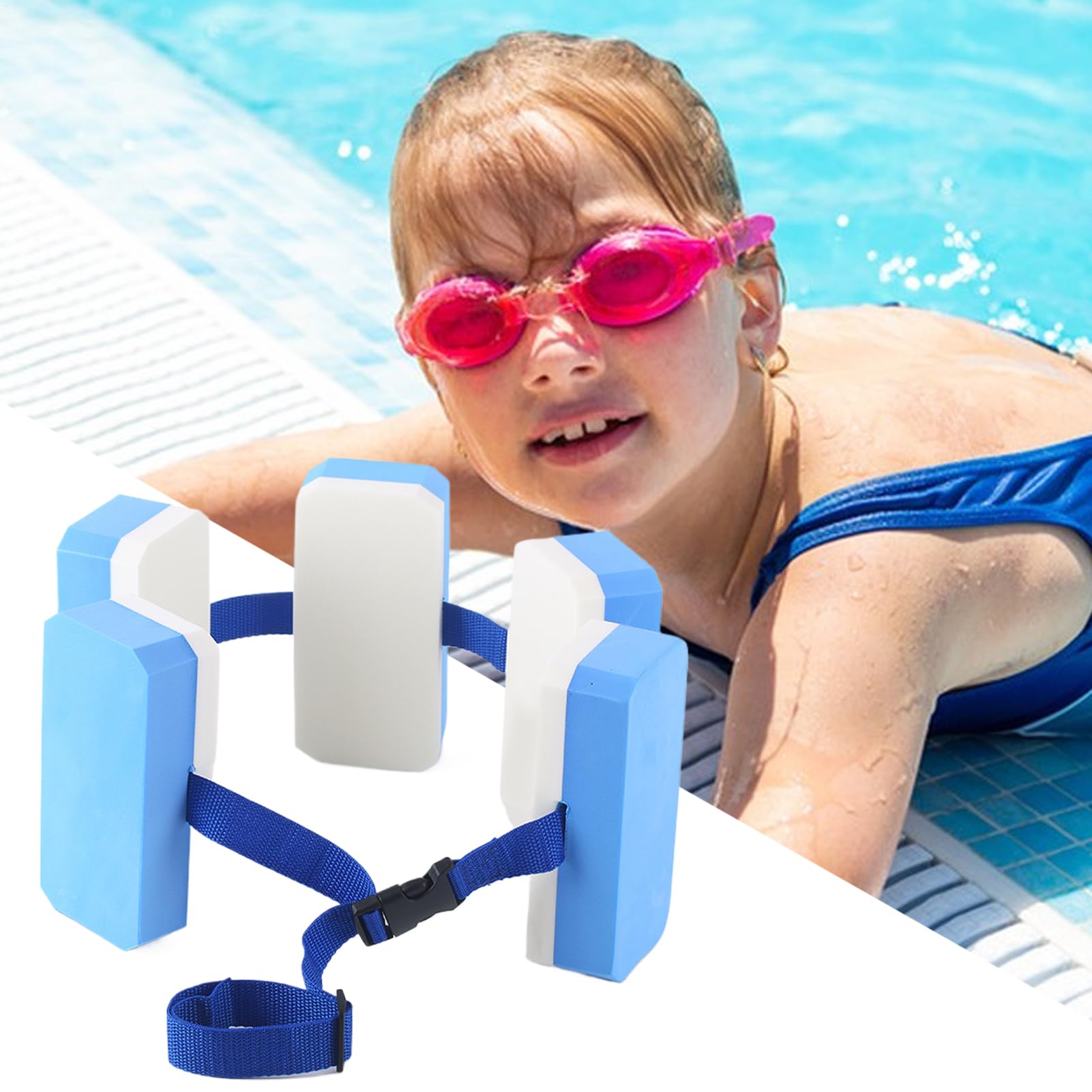 Schwimmgürtel Für Kinder Ab 6 Jahren - Verstellbare Schwimmhilfe Aus EVA Bis 40kg