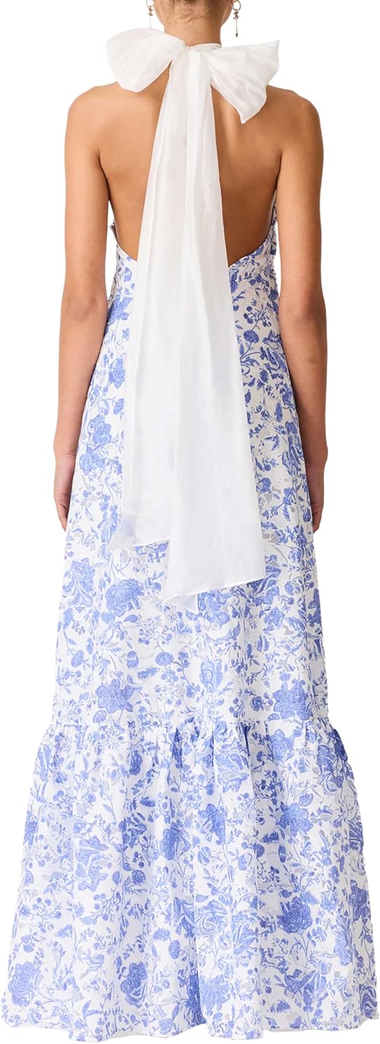 Elliatt Women's Apparel Womens Elin Halter Gown