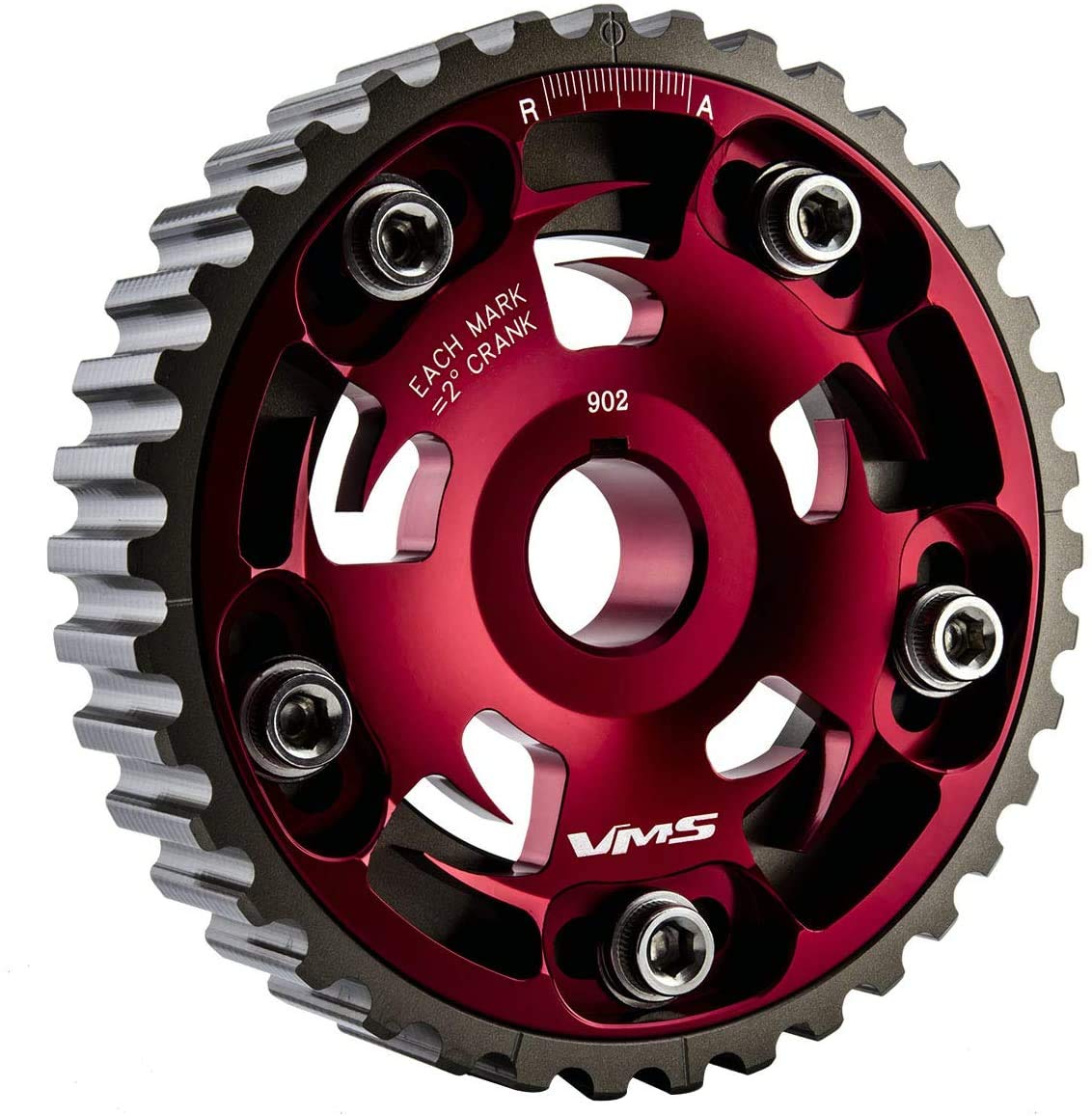 Amazon.com: VMS RACING Adjustable Fang CAM GEAR in RED Anodized