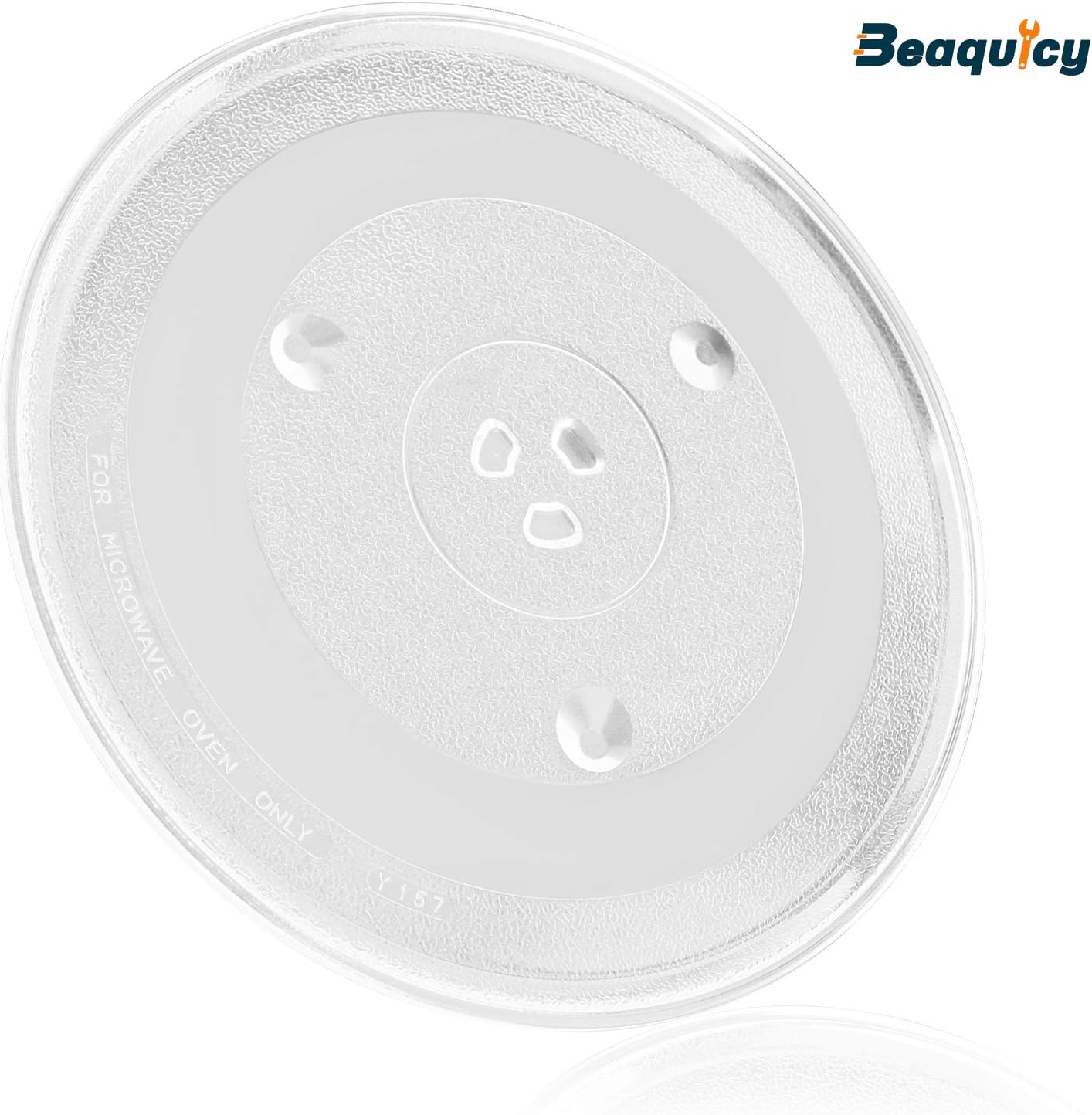 P34 Microwave Glass Turntable Plate 12 3/8 Inch by Beaquicy - Replacement for Sanyo Emerson Microwave : Home & Kitchen
