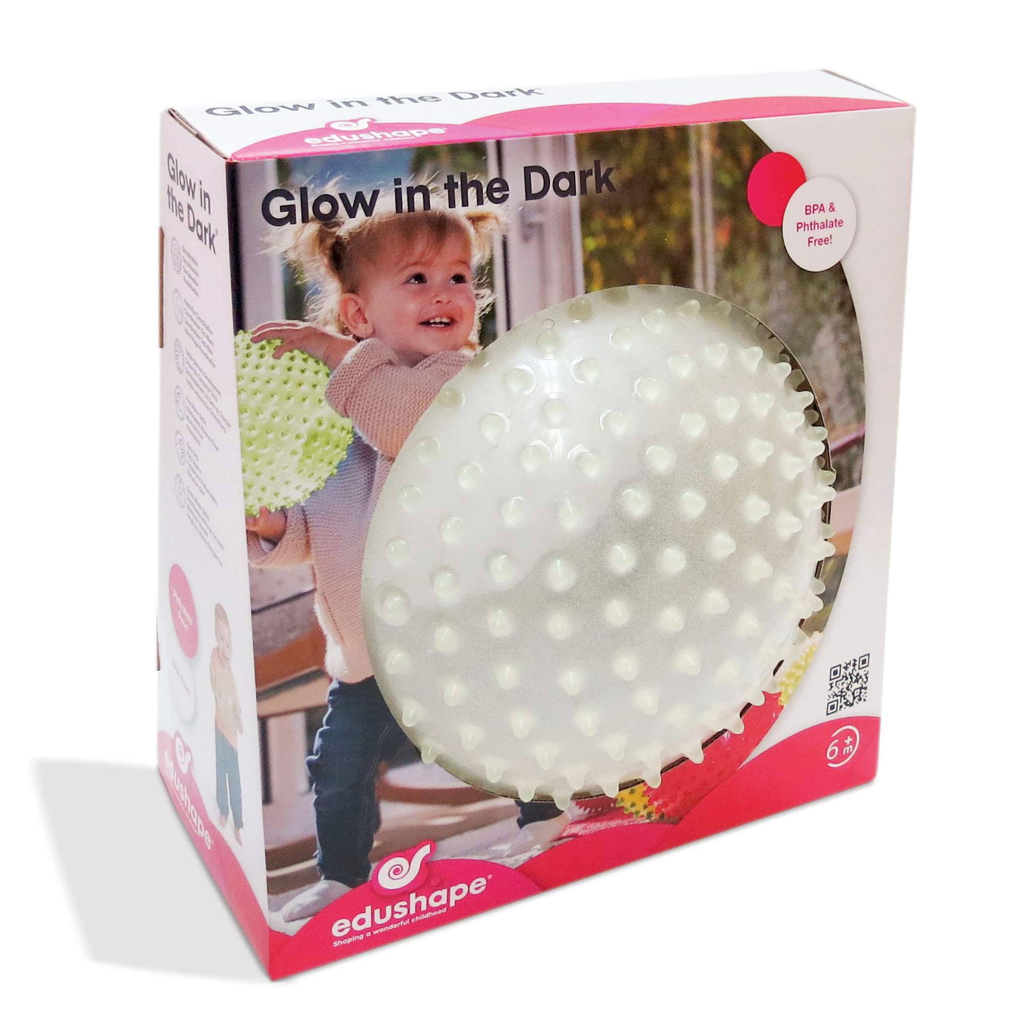 Edushape Palla sensoriale Glow in The Dark