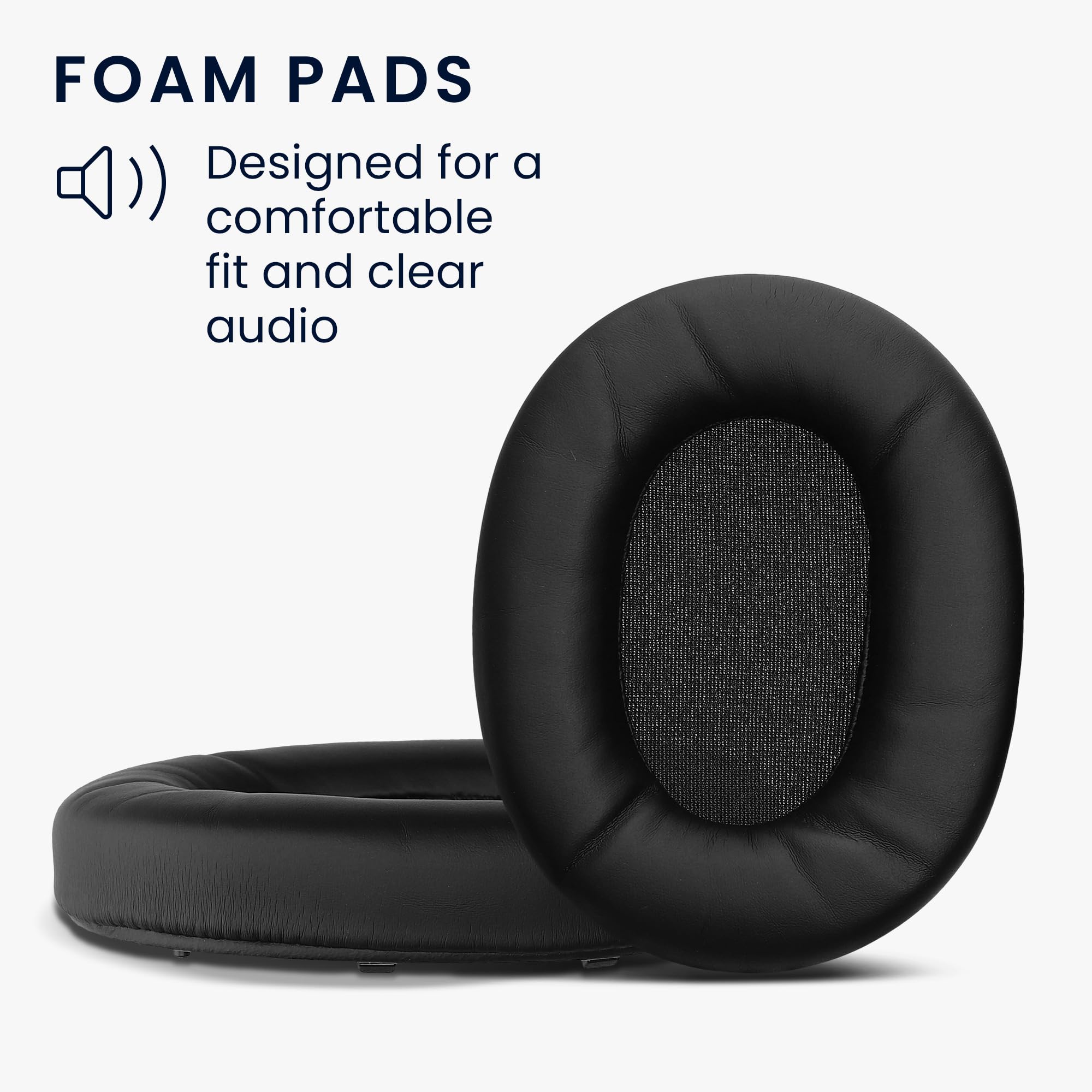 Amazon | kwmobile 2x ヘッドホンカバー Sony INZONE H9対応 交換用