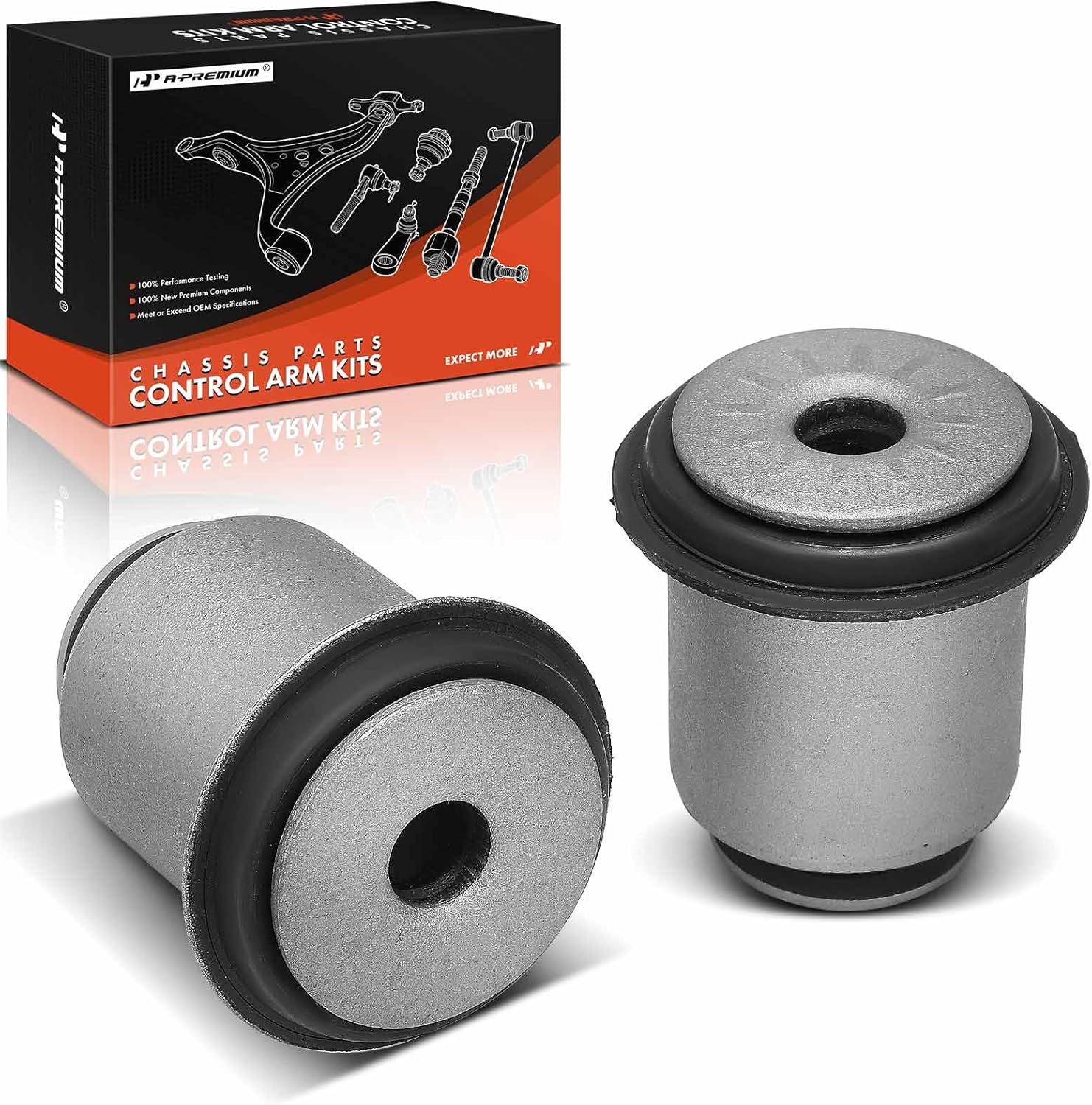 A-Premium 2 x Front Forward Lower Control Arm Bushing Kit, Compatible with Toyota Tacoma 2005-2015, RWD