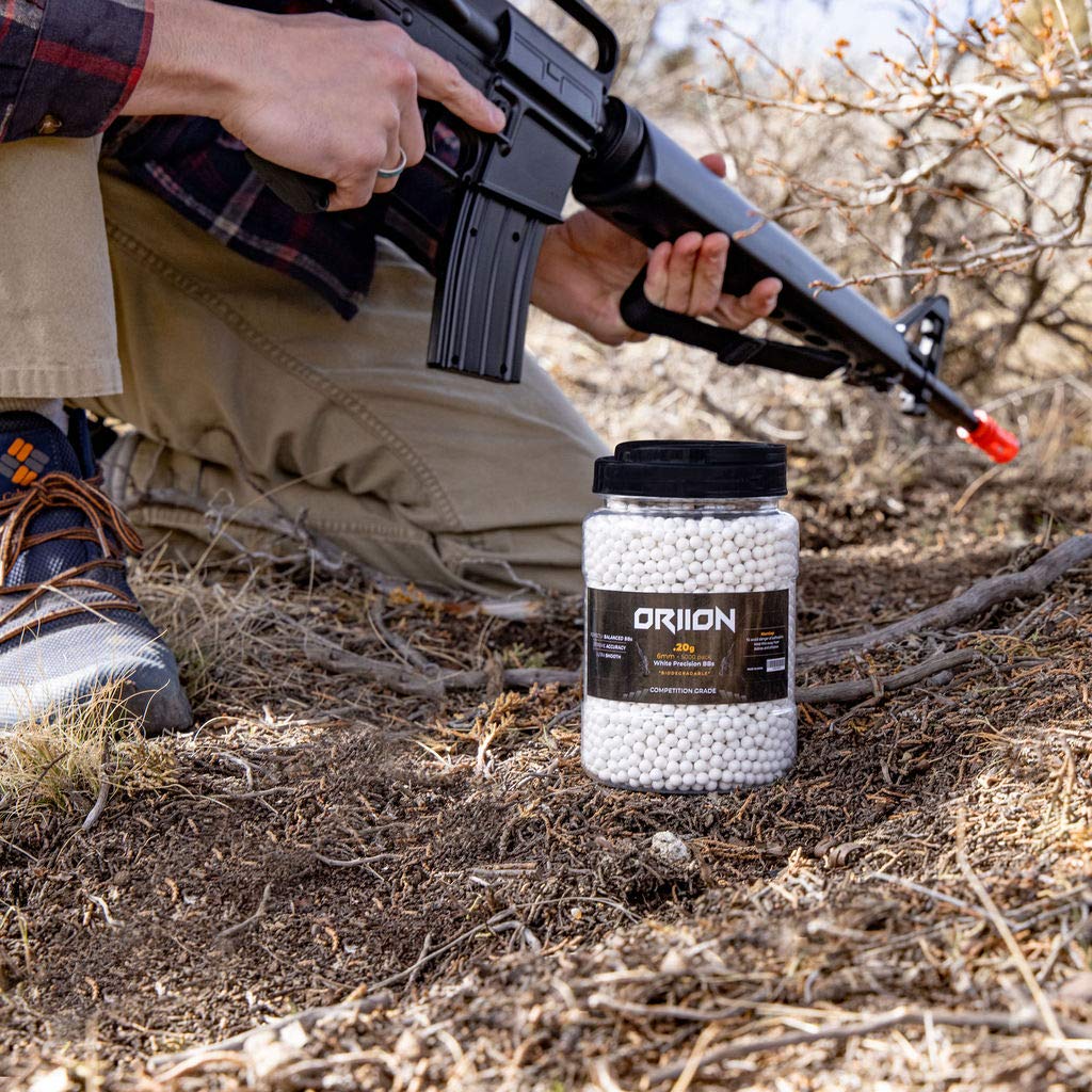 Oriion 6mm .20g Airsoft BBS for High Precision and Greater Range